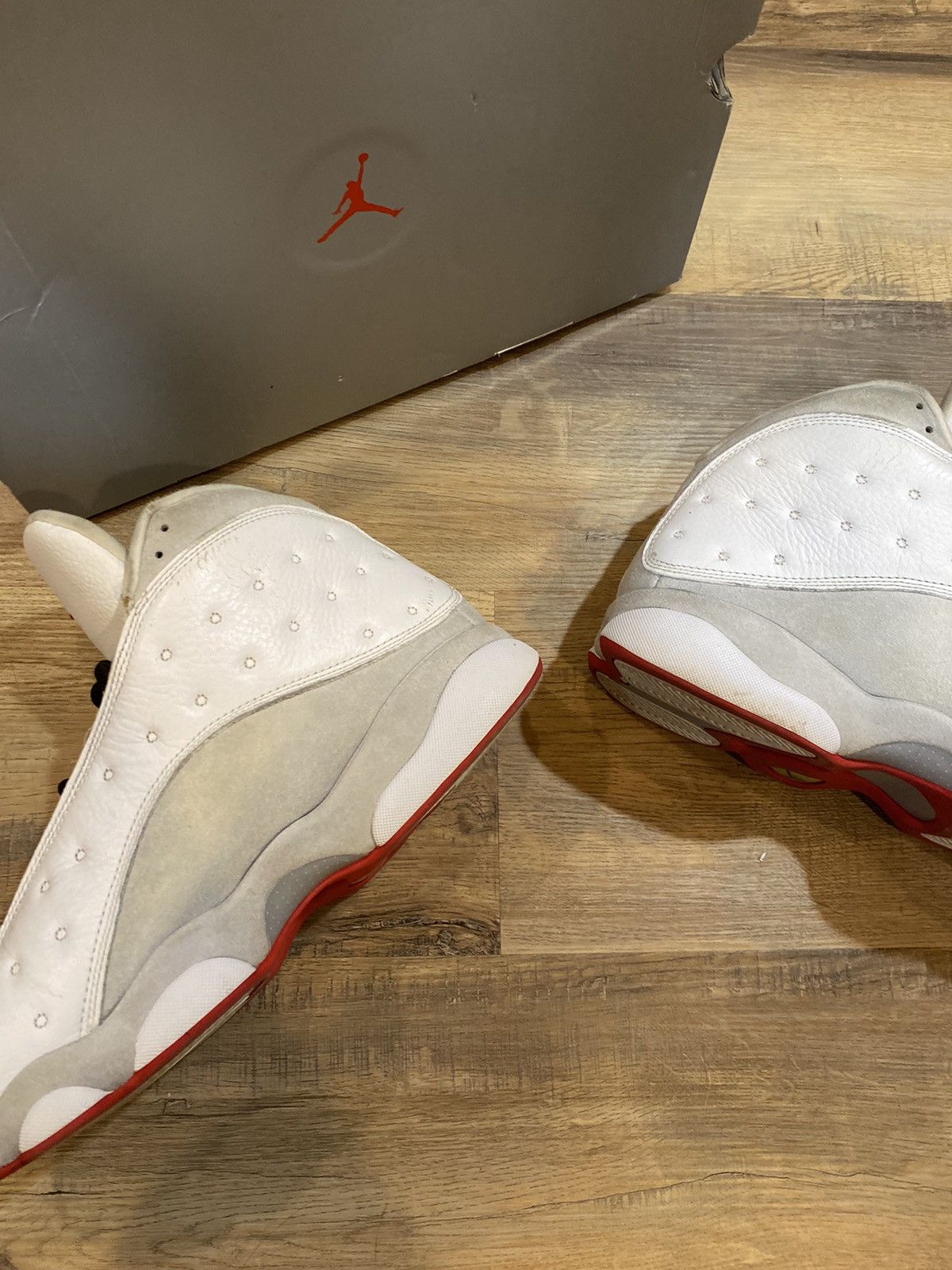 Jordan Brand Jordan 13 White Wolf Grey Size US 13 / EU 46 - 5 Thumbnail