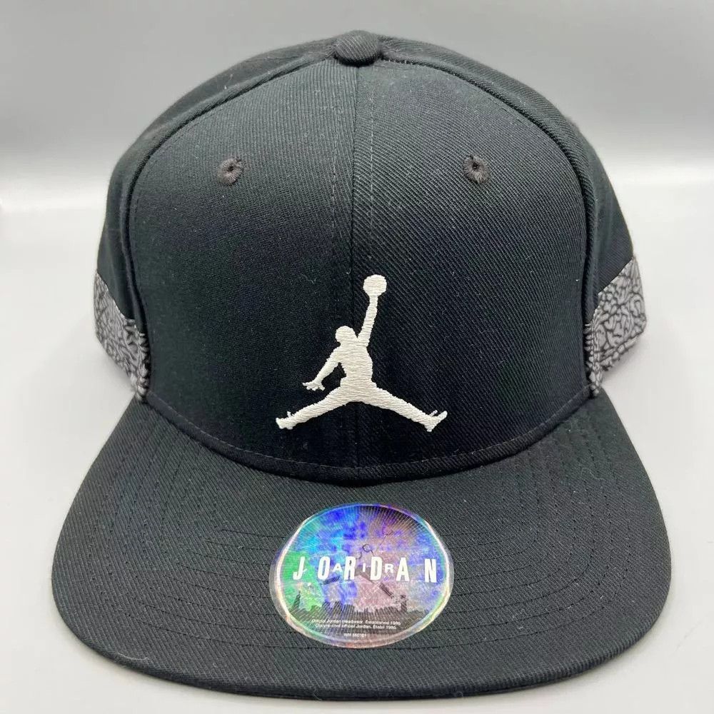 Jordan Brand Air Jordan Hat Men Cement Elephant Jumpman Nike Air SnapBack Size ONE SIZE - 1 Thumbnail
