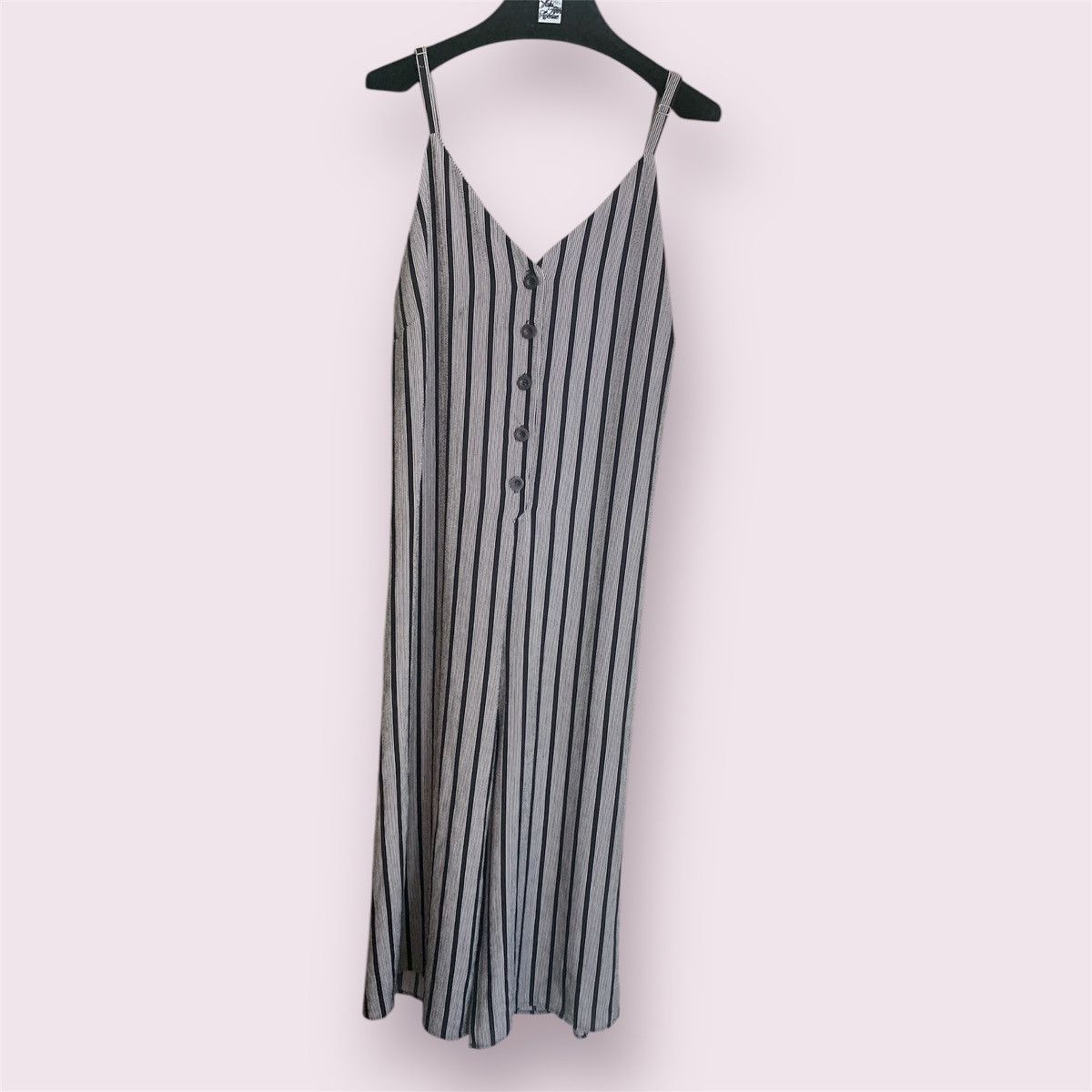 Anthropologie Striped Romper Size 34" / US 12 / IT 48 - 1 Thumbnail
