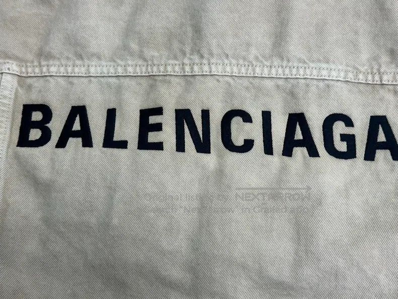 Balenciaga Balenciaga Single-Button Long Sleeve Collar Denim Jacket Size US M / EU 48-50 / 2 - 3 Thumbnail