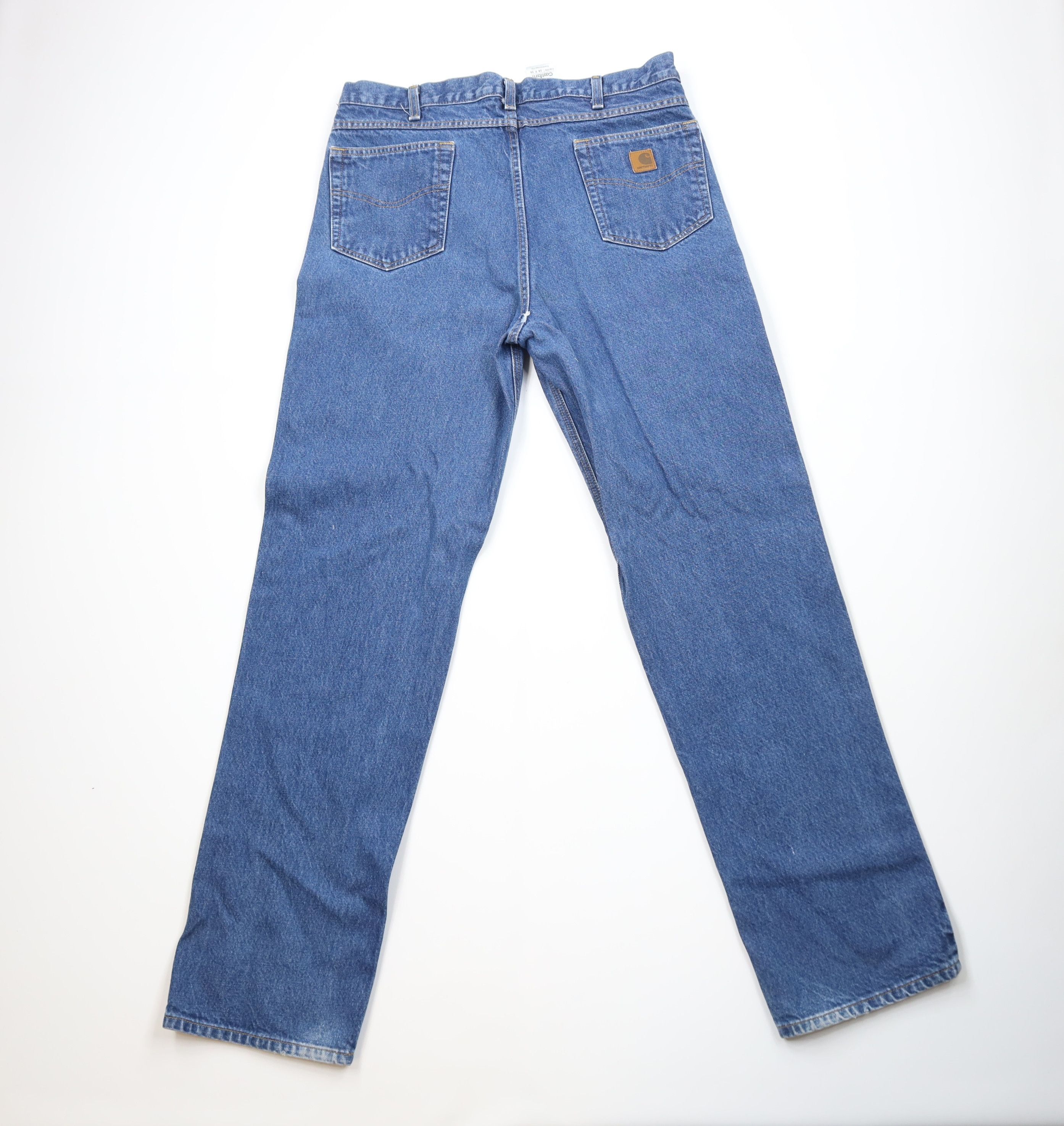 Carhartt Vintage Y2K Carhartt Traditional Wide Leg Denim Jeans Blue Size US 38 / EU 54 - 9 Thumbnail