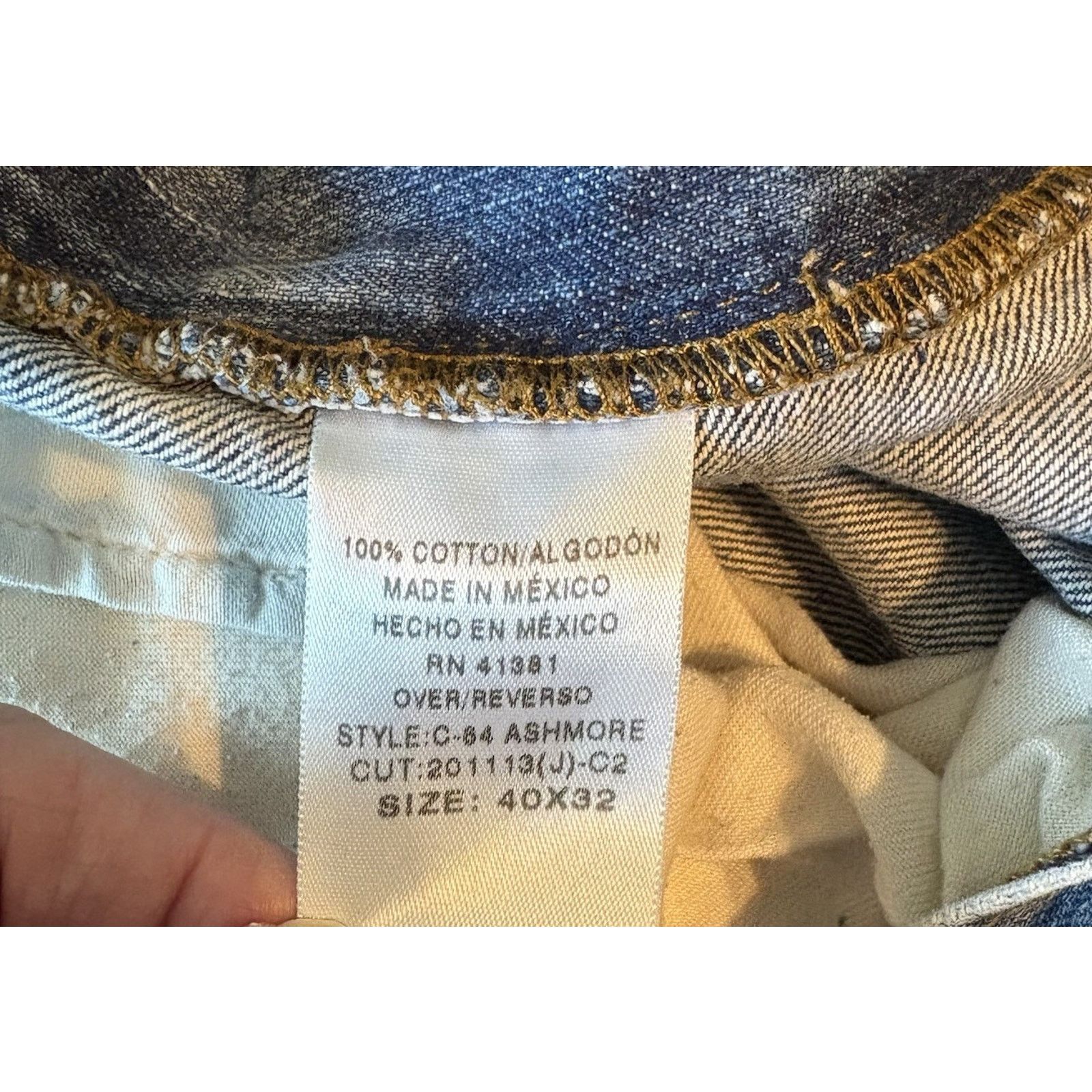 Ralph Lauren Ralph Lauren RL Jeans Mens 40x32 Ashmore Classic Straight Size US 40 / EU 56 - 5 Thumbnail