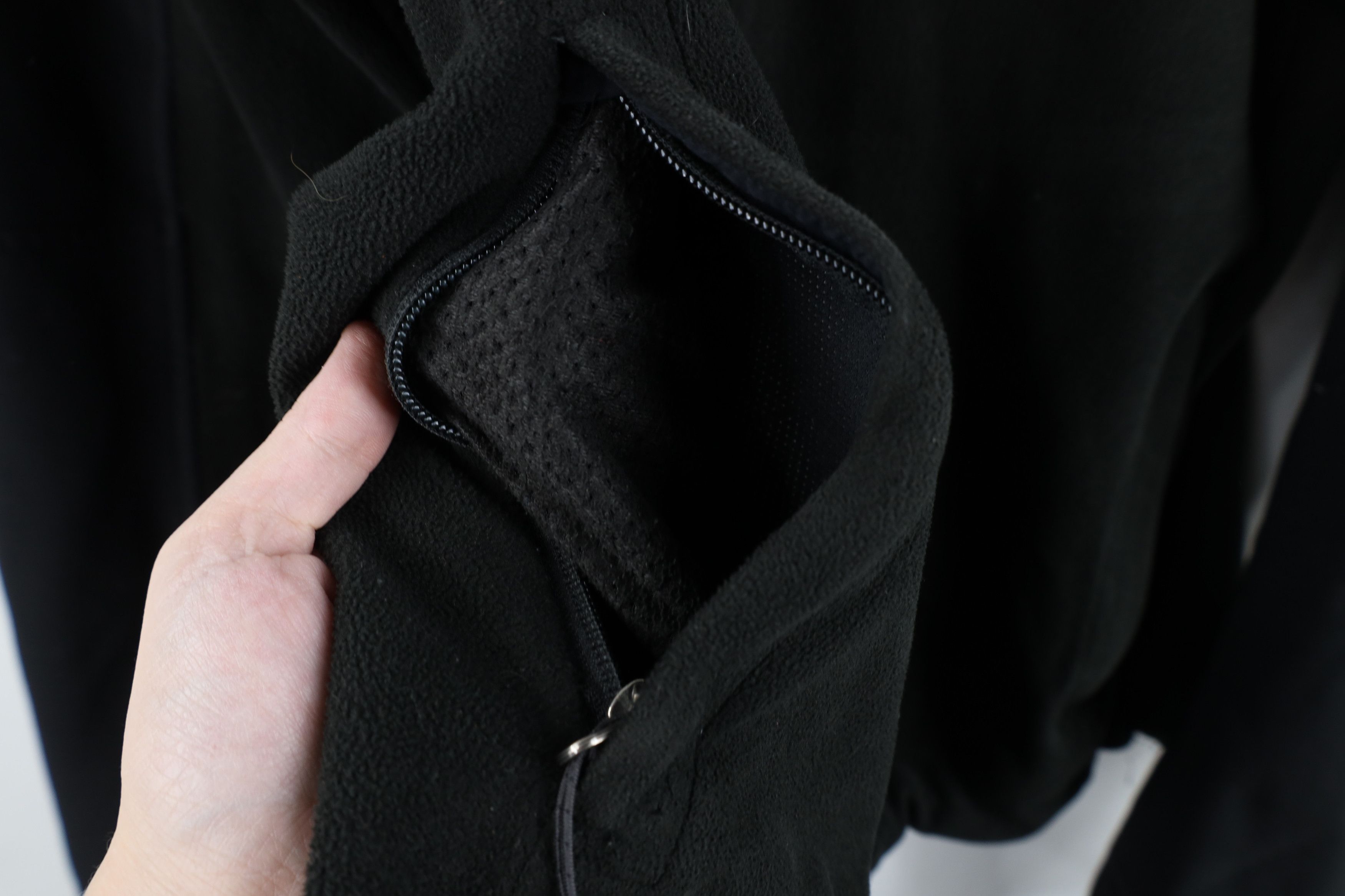 The North Face Vintage The North Face Windstopper Fleece Jacket Black Size L / US 10 / IT 46 - 7 Thumbnail
