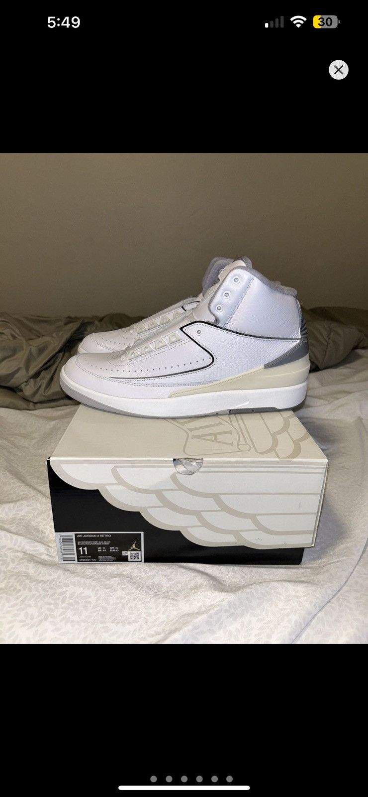 Jordan Brand Jordan 2 Cement Grey Size US 11 / EU 44 - 1 Thumbnail