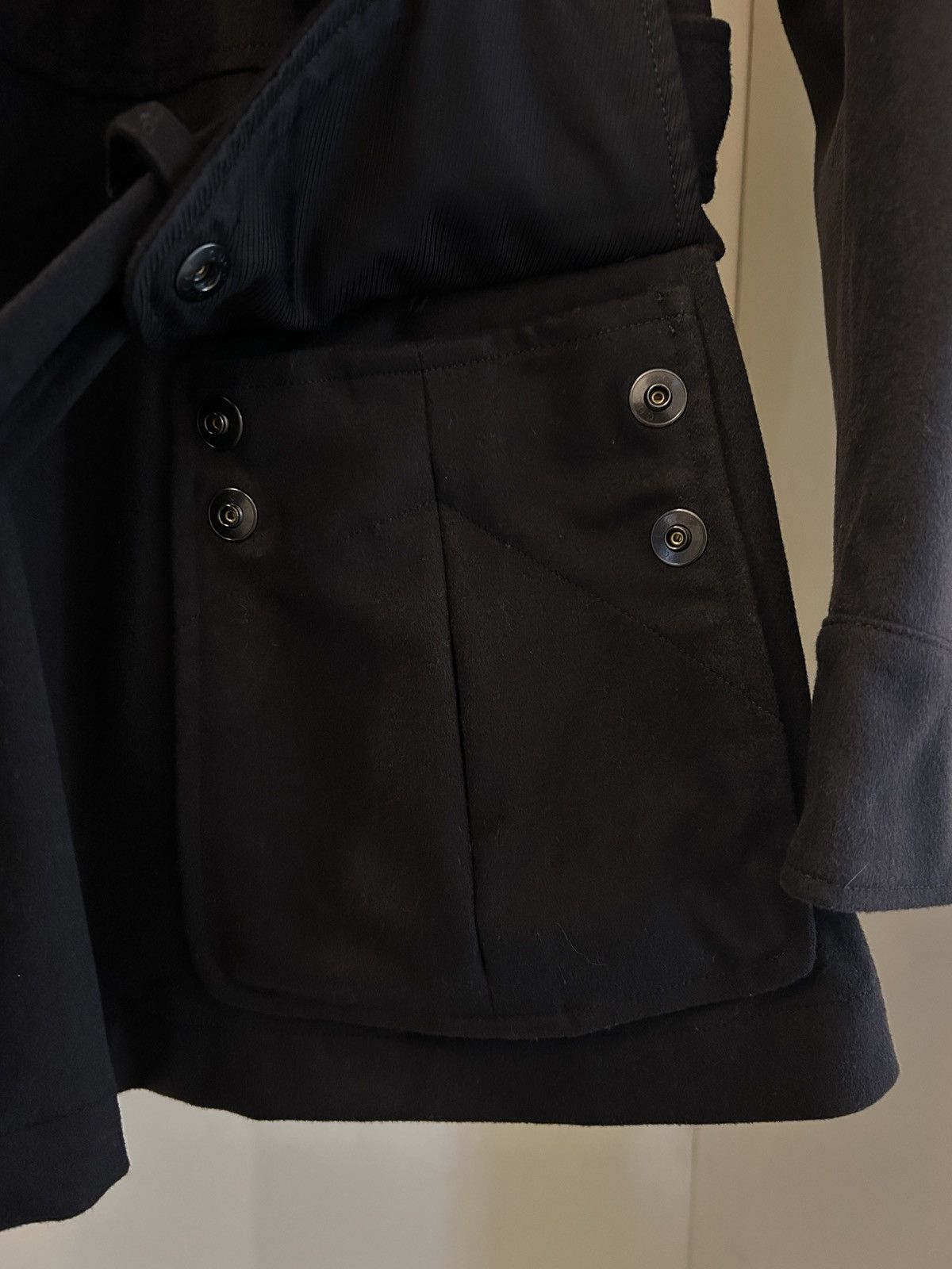 Gucci Gucci Tom Ford FW 2003 black wool M65/ safari jacket Size US L / EU 52-54 / 3 - 12 Thumbnail