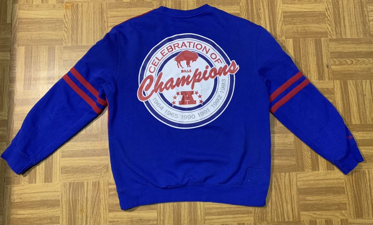 Mitchell & Ness Buffalo Bills Mitchell & Ness NFL L Large Crew sweatshirt Size US L / EU 52-54 / 3 - 8 Thumbnail