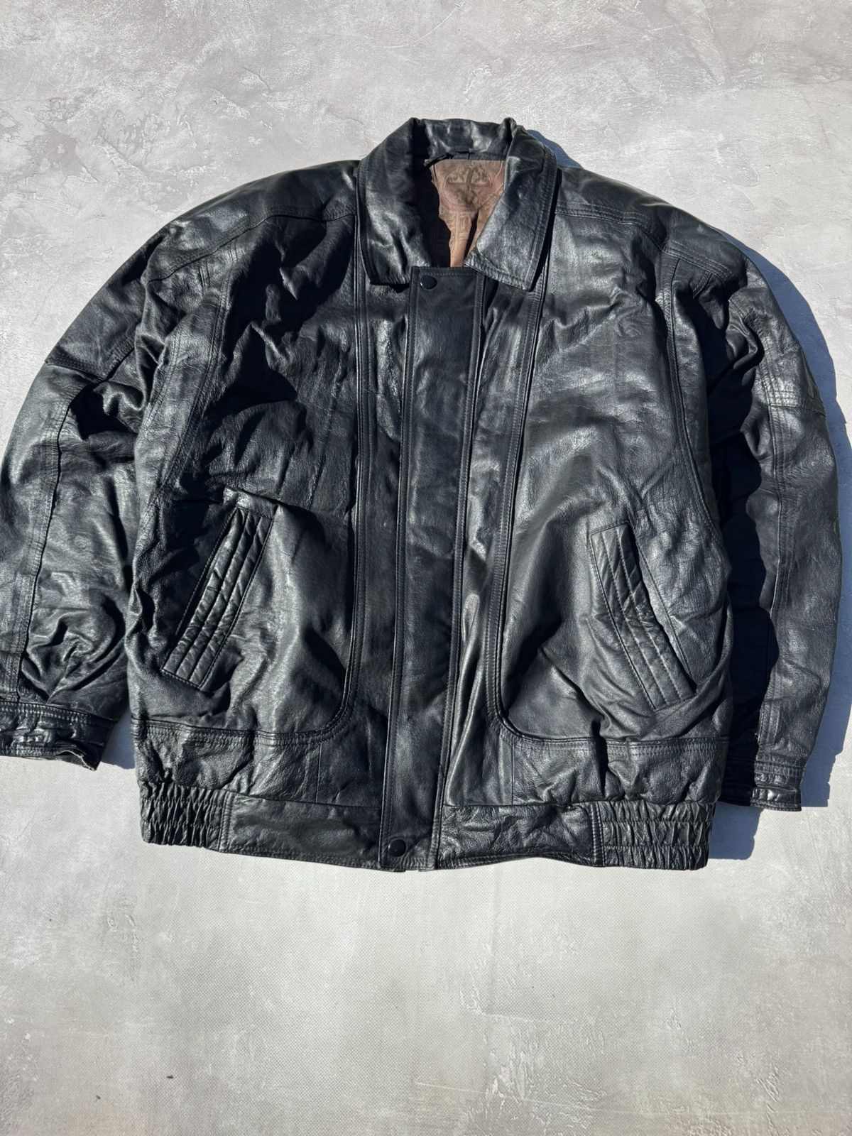 Leather Vintage Y2k Leather Jacket Size US M / EU 48-50 / 2 - 3 Thumbnail