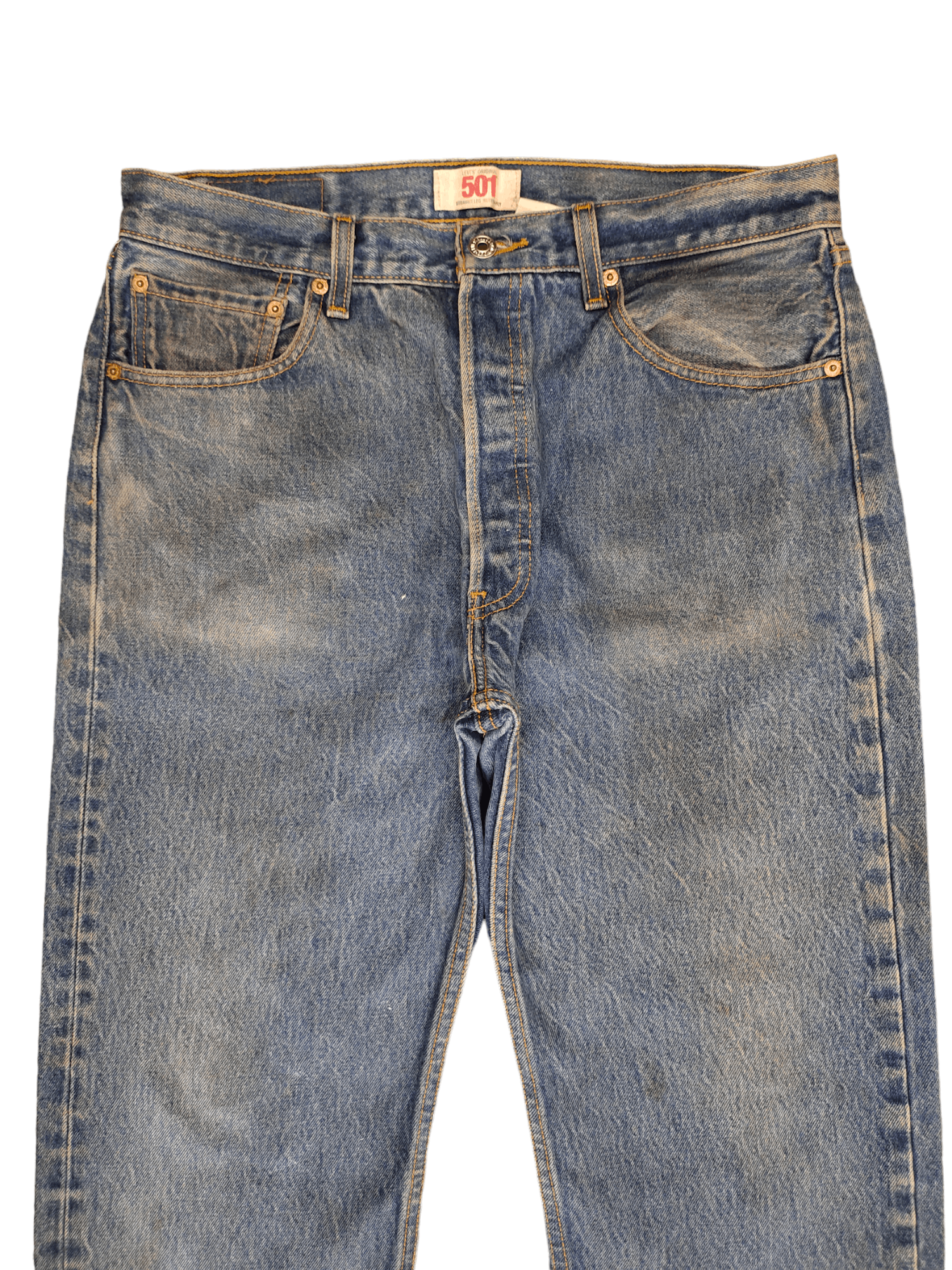 Levi's Vintage Levi's Lot 501 Sand Wash Denim Jeans Size US 33 - 2 Thumbnail