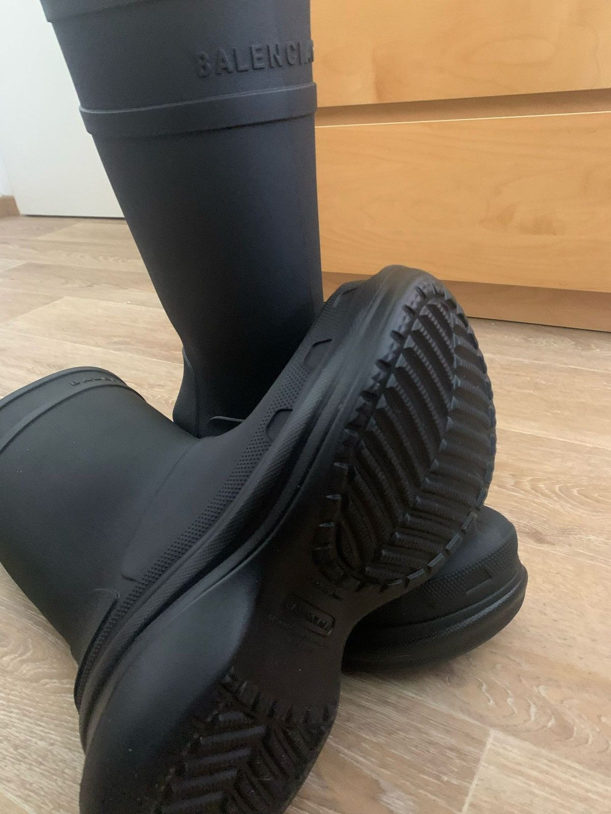 Balenciaga *Brandnew* Balenciaga Black Croc Boots Sz.45 Size US 12 / EU 45 - 12 Thumbnail