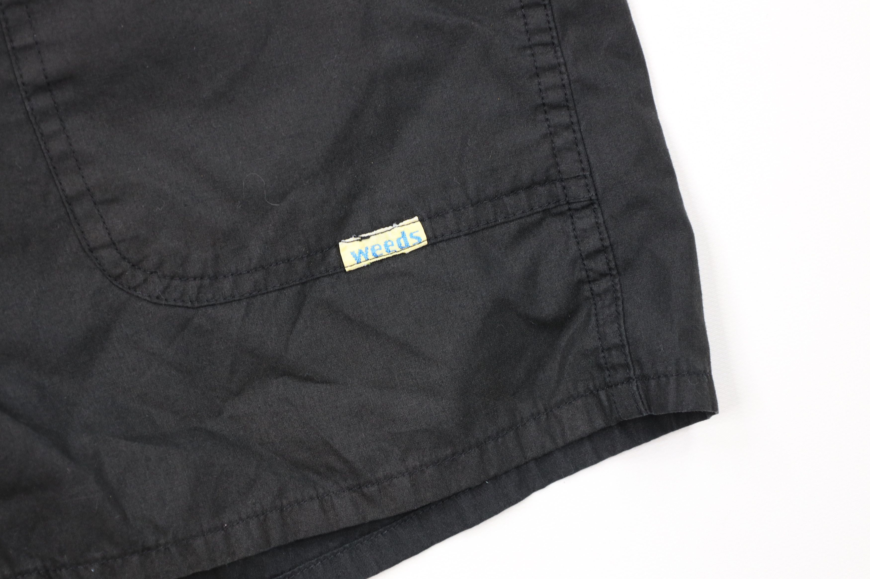 Vintage Vintage 70s 80s Streetwear Above Knee Short Shorts Black Size US 36 / EU 52 - 5 Thumbnail