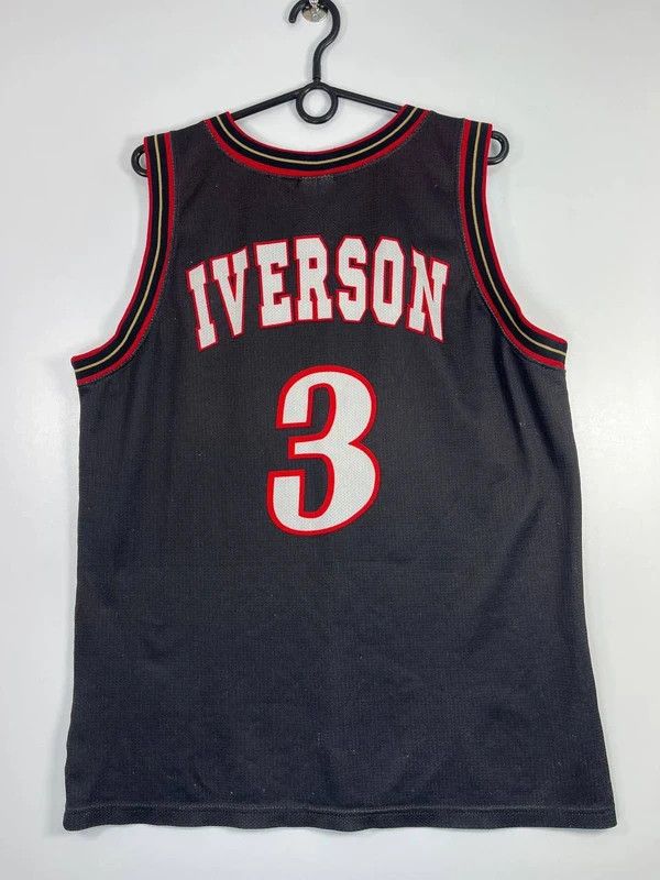 Champion Philadelphia 76ers Allen Iverson 3 Champion Nba Jersey Sz L Size US L / EU 52-54 / 3 - 6 Thumbnail