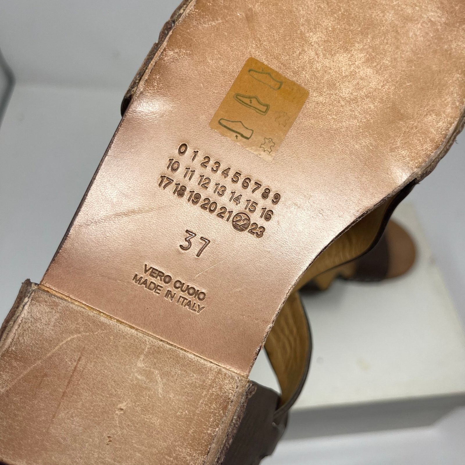 Maison Margiela MAISON MARTIN MARGIELA LINE 22 Criss-Cross Sandal 37 Size US 7 / IT 37 - 12 Thumbnail