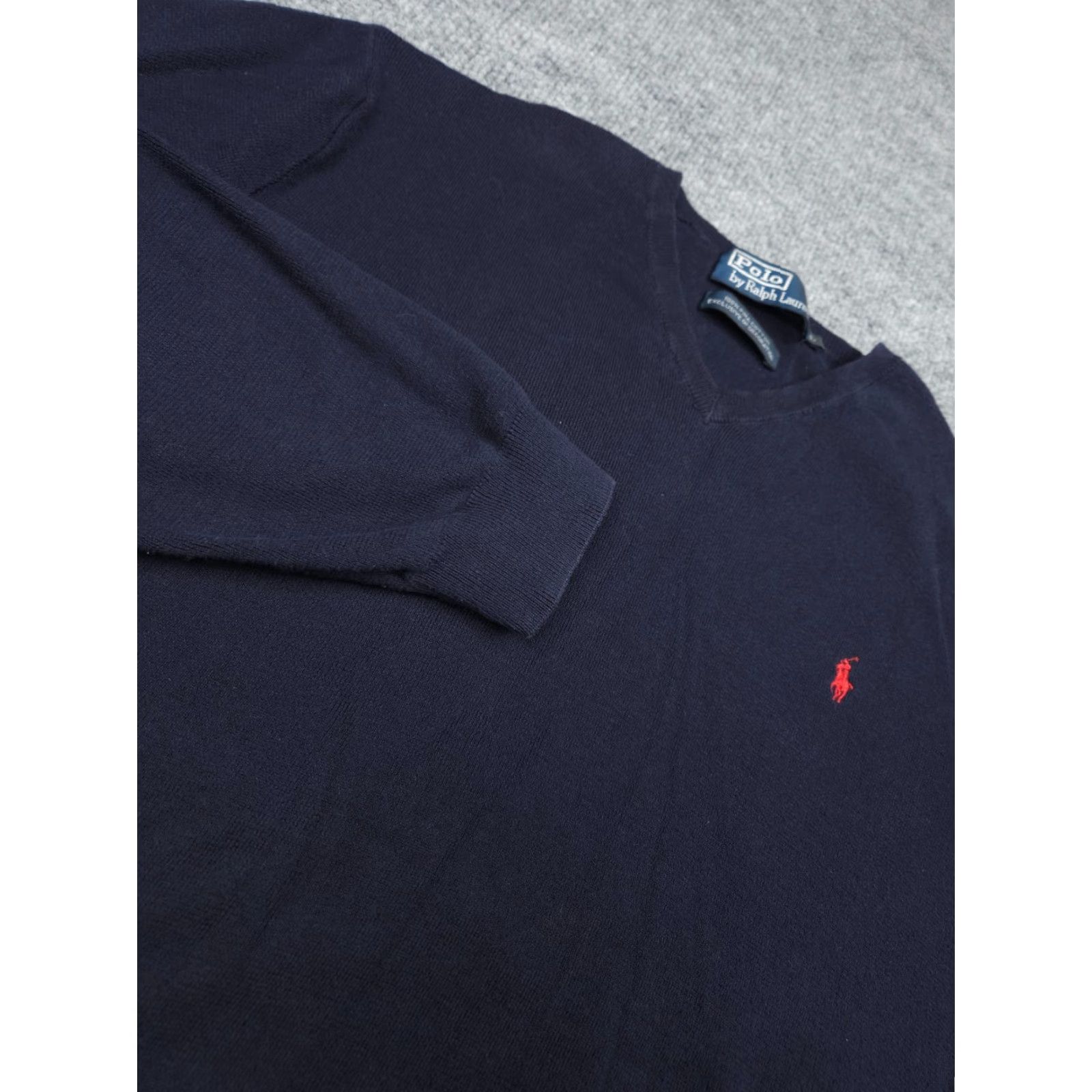 Polo Ralph Lauren VTG Polo Ralph Lauren Sweater Mens L V-Neck Size US L / EU 52-54 / 3 - 4 Thumbnail