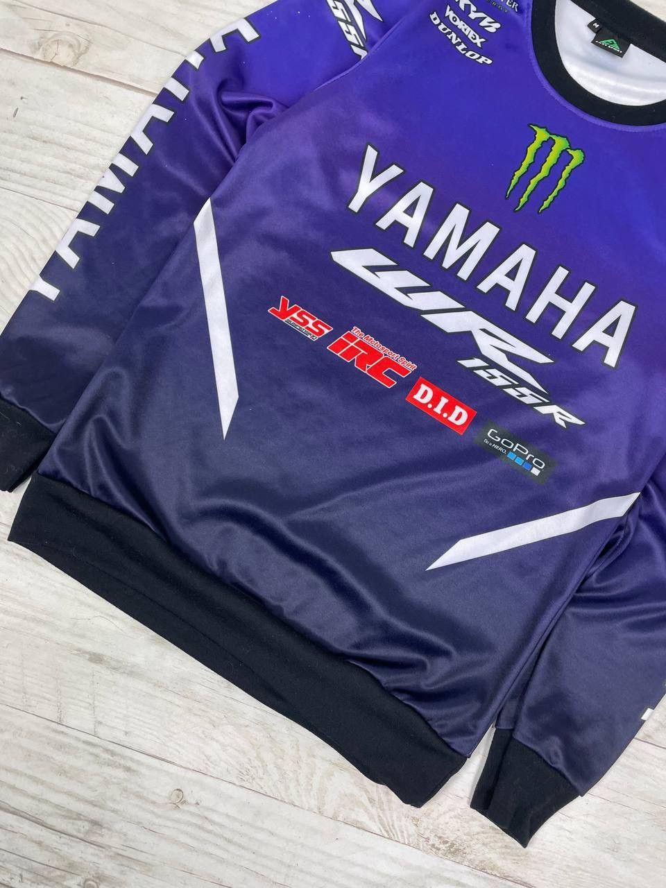 Yamaha Yamaha WR 155R Monster Racing Shirt Long Sleeve Jersey Size US M / EU 48-50 / 2 - 4 Thumbnail
