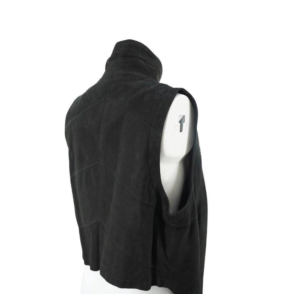 Designer KUSHI Black Asymmetrical Vest Size Small/Medium Size S / US 4 / IT 40 - 2 Thumbnail