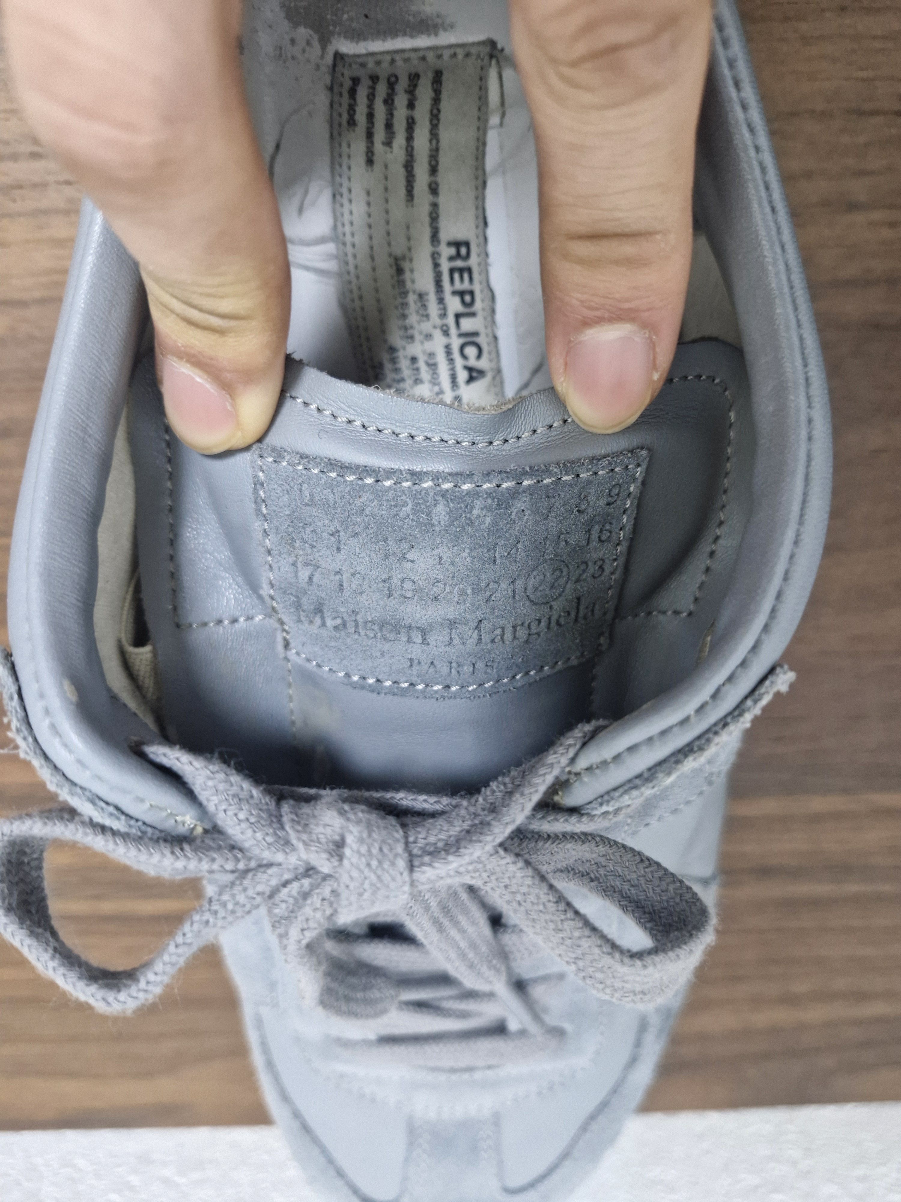 Maison Margiela MAISON MARGIELA Tonal Grey GATs Size US 8 / EU 41 - 9 Thumbnail