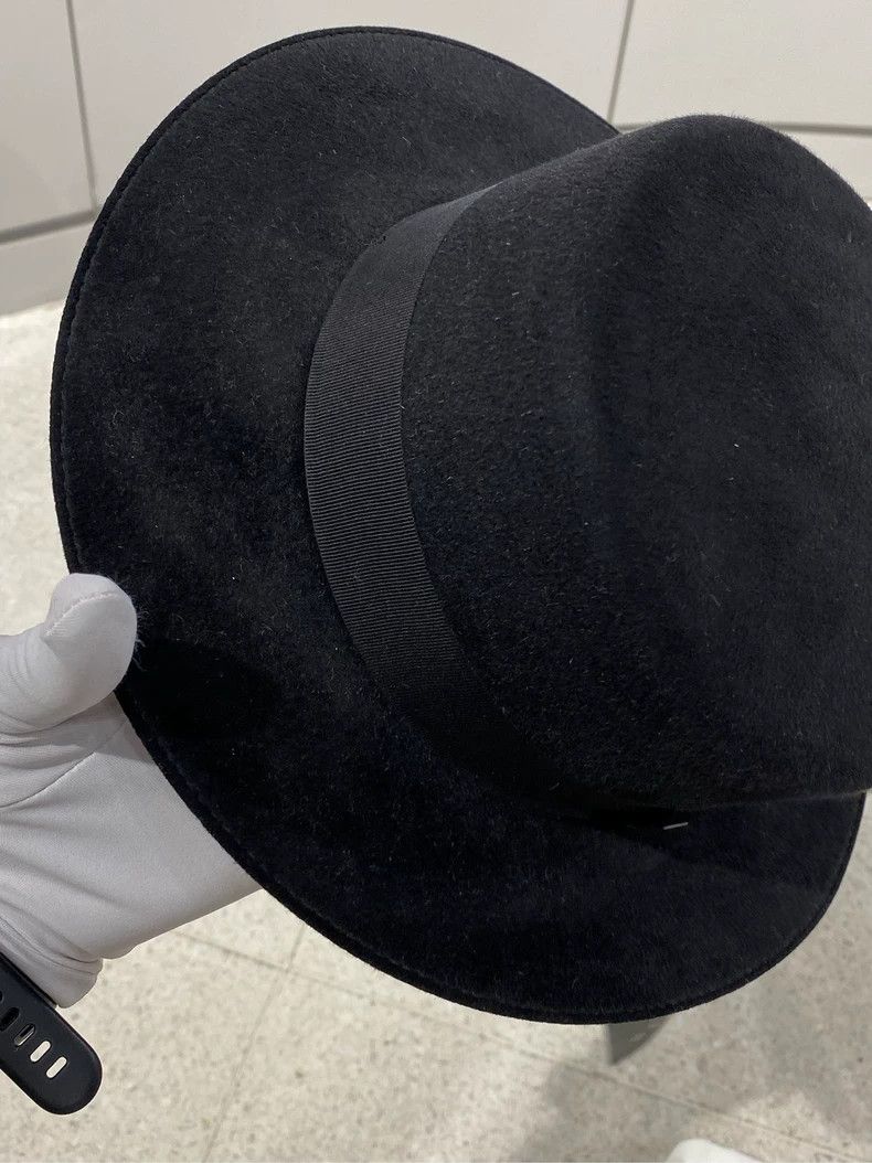 Saint Laurent Paris Saint Laurent Paris Black woolen British hat Size ONE SIZE - 7 Thumbnail