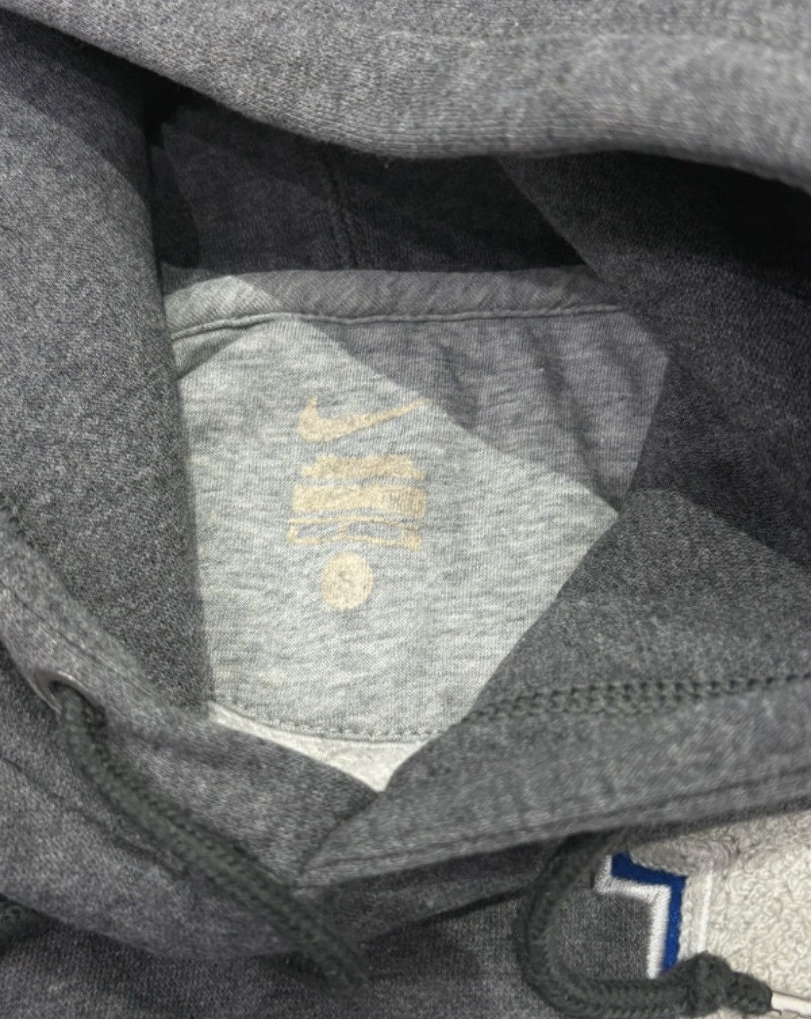 Nike 00s Nike 3D Fleece Retro Logo Oversized Hoodie Rare Size US S / EU 44-46 / 1 - 5 Thumbnail