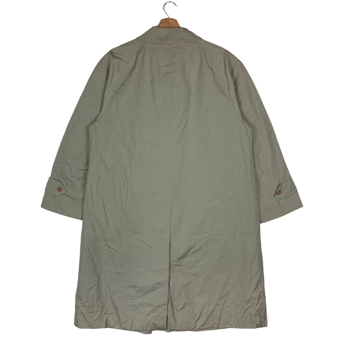 Burberry Burberrys’ Hidden Flat Button Trench Coat Long Jacket Size US M / EU 48-50 / 2 - 5 Thumbnail