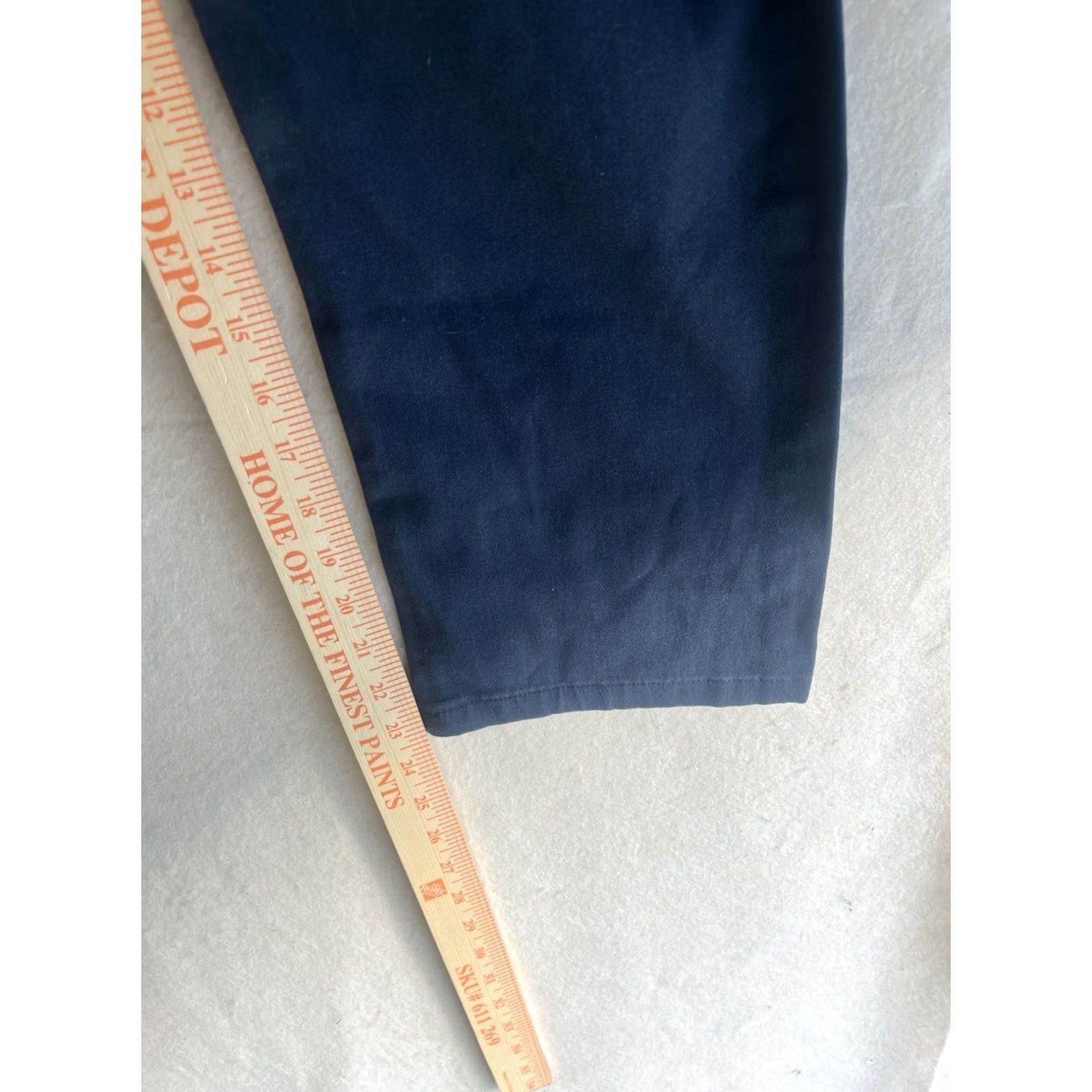Vintage Iron Co. Chino Pants Mens Size 34x30 Midnight Blue Stretch Size US 34 / EU 50 - 5 Thumbnail