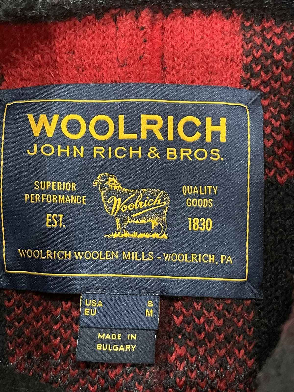 Woolrich Woolen Mills Woolrich John Rich & Bros. Checked Jacket Size US M / EU 48-50 / 2 - 4 Thumbnail