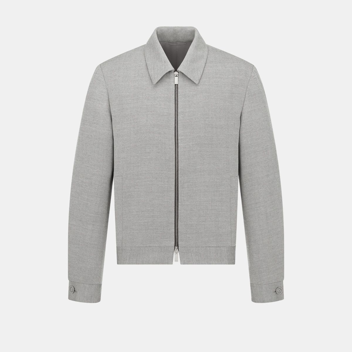 Dior o1bcso1str0226 Zipped Jacket in Grey Size US S / EU 44-46 / 1 - 1 Thumbnail