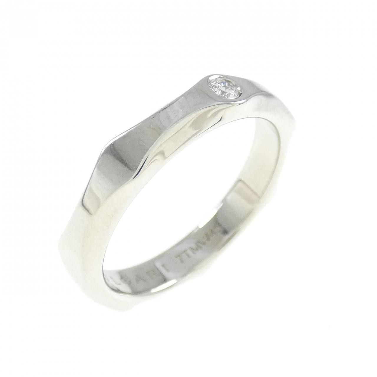 Bvlgari Bvlgari Bvlgari Infinito Platinum Diamond Ring Size 8 Metal Ring AN857694 DUTY FREE for USA Size ONE SIZE - 1 Thumbnail