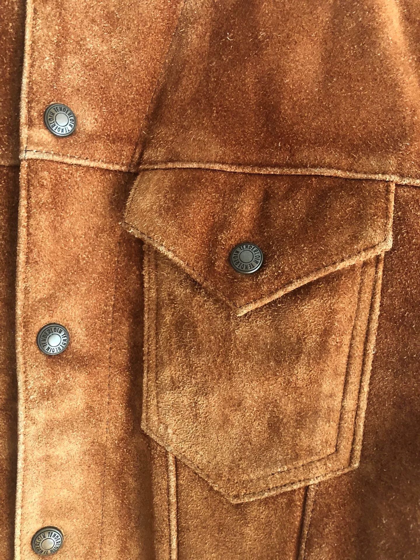 Tenderloin Tenderloin Suede Leather Jacket Size US S / EU 44-46 / 1 - 4 Thumbnail