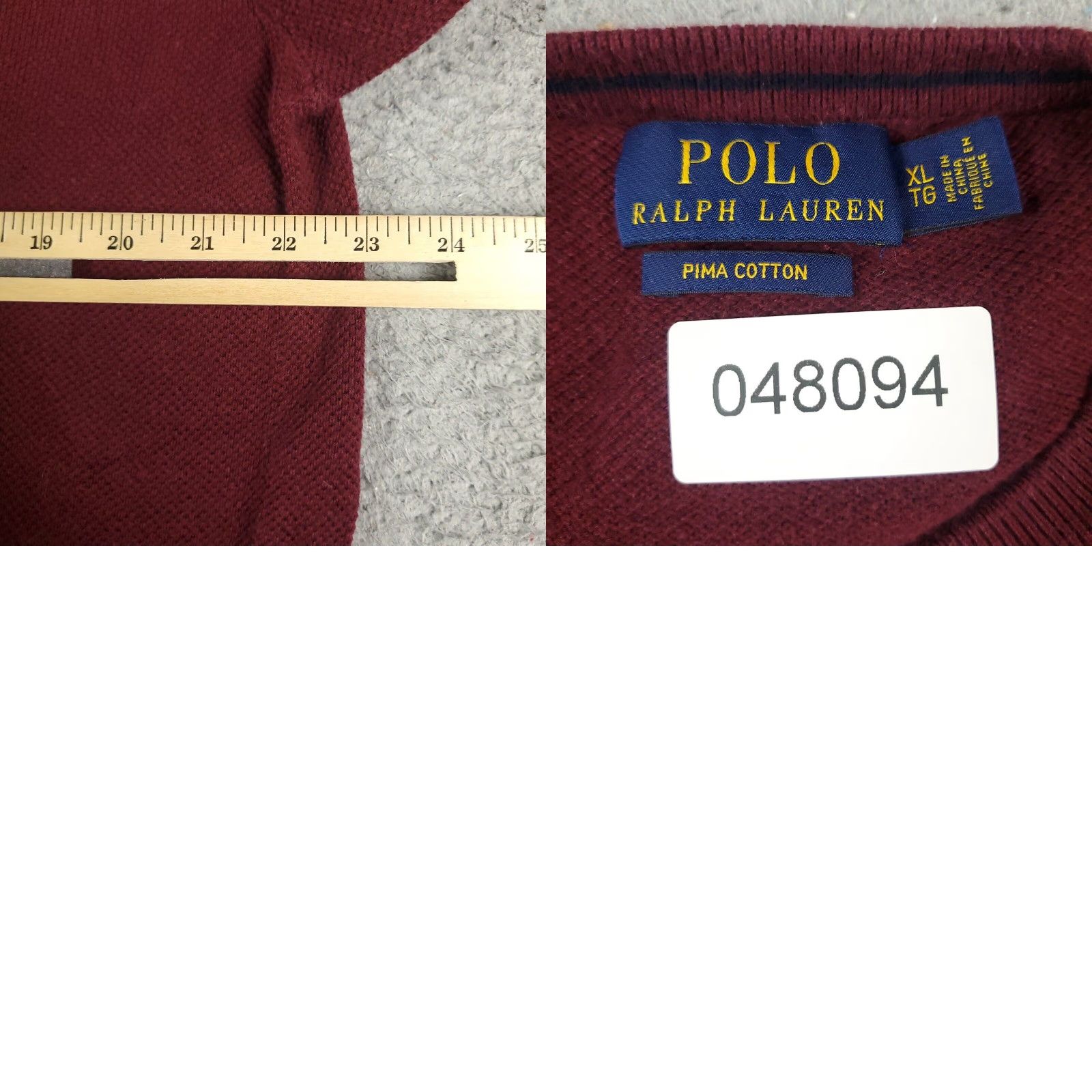 Ralph Lauren Ralph Lauren Mens XL Extra Large Red Pony Sweater Casual Pullover Size US XL / EU 56 / 4 - 8 Thumbnail
