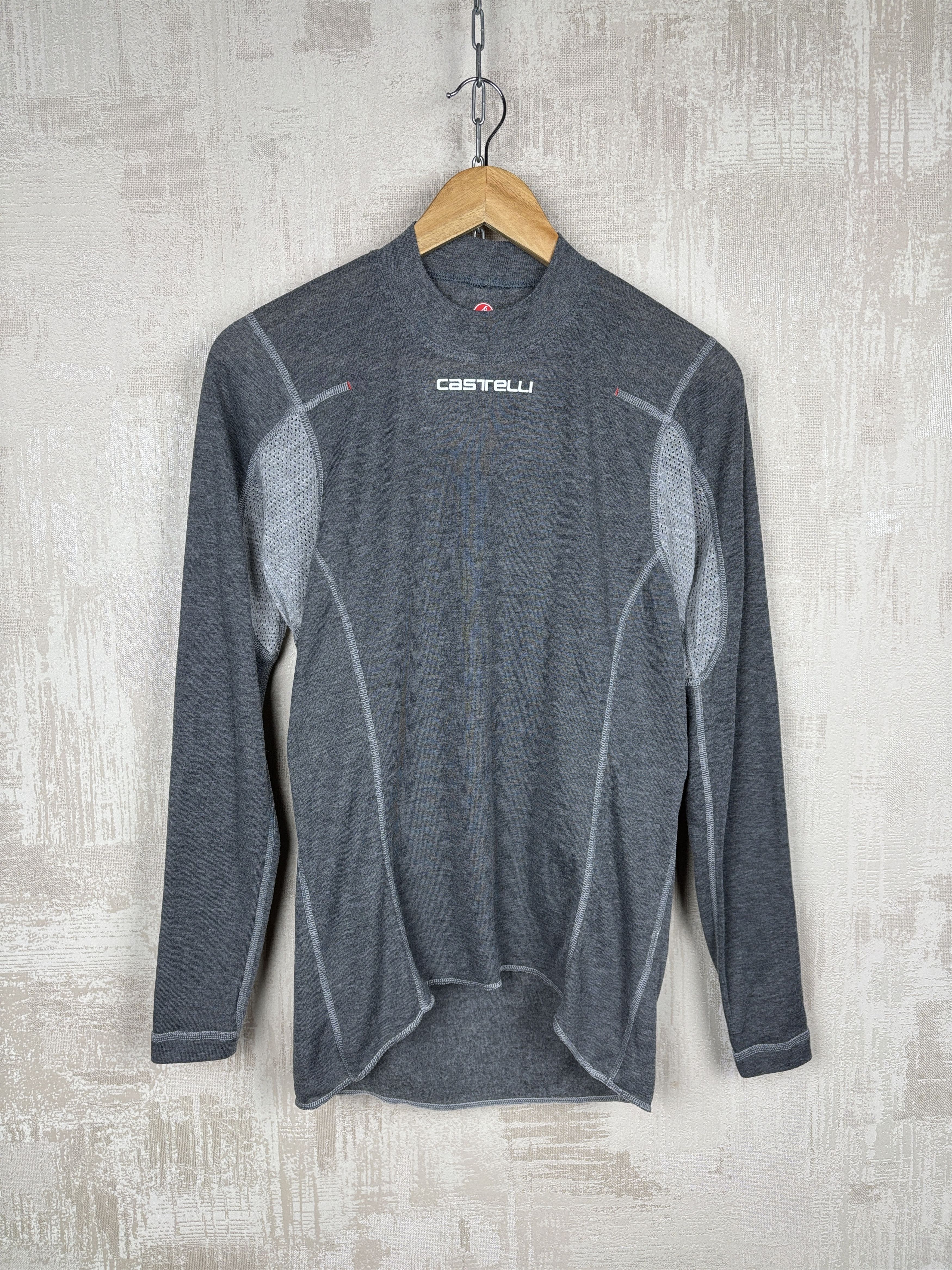 Bicycle Castelli Flanders Warm Thermal Winter Base Layer Rosso Corsa Size US L / EU 52-54 / 3 - 1 Thumbnail