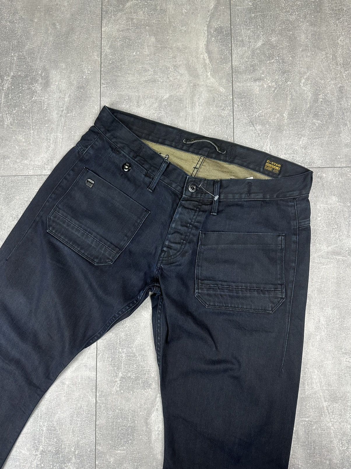 G-Star G Star Raw Denim Jeans Double Pockets Pants Size US 34 / EU 50 - 2 Thumbnail