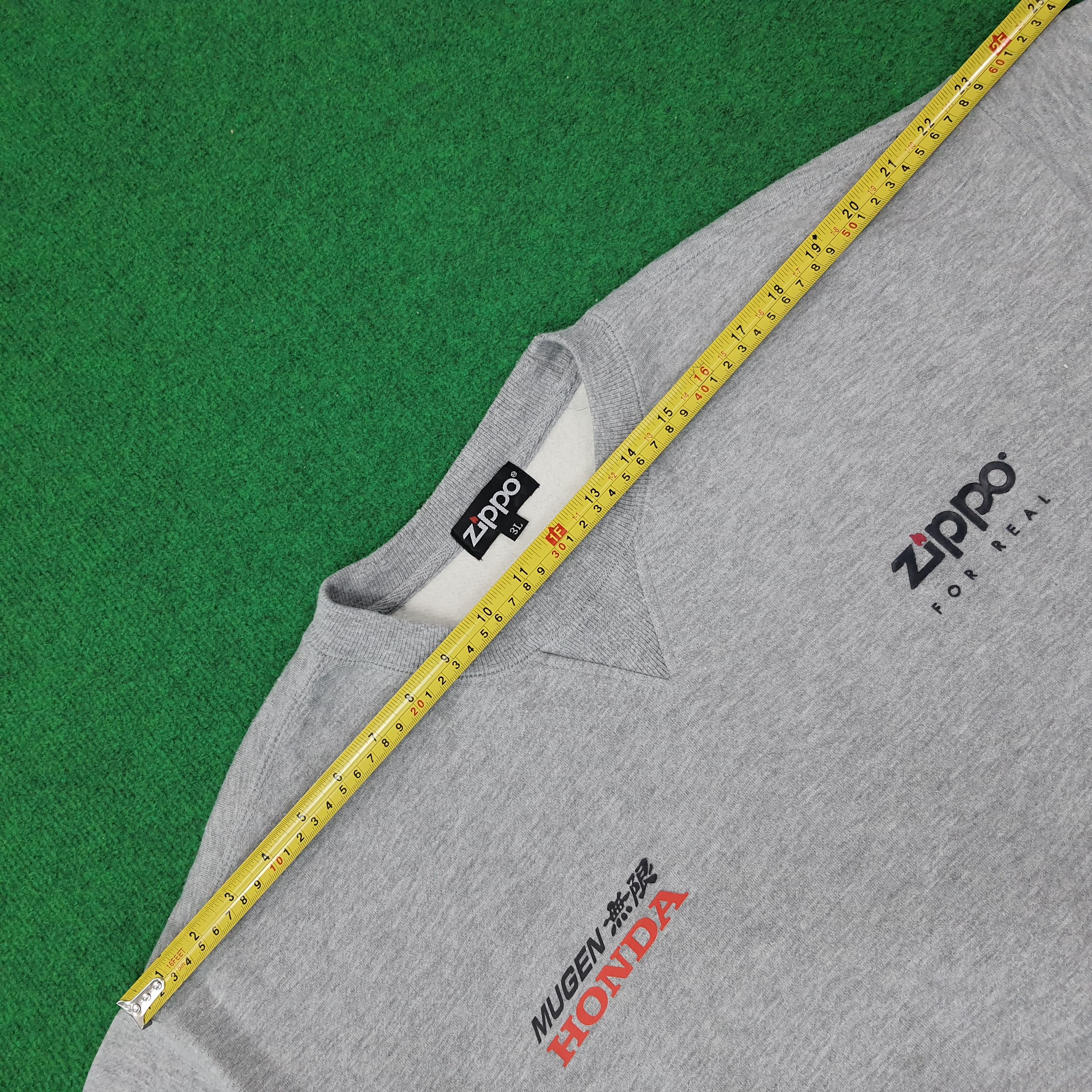 Japanese Brand Vintage Zippo x Custom Mugen HONDA Sports Sweatshirt C247N15 Size US L / EU 52-54 / 3 - 9 Thumbnail