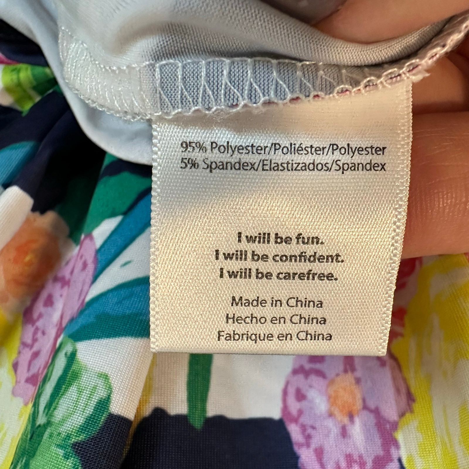 Other VFish Vera Fishbaugh Dress S Floral Stripe Coverup Resort Size S / US 4 / IT 40 - 7 Thumbnail