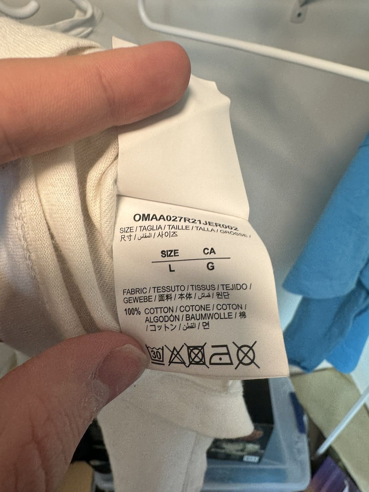 Off-White SS21 Off-White Mona Lisa Tee White Size US L / EU 52-54 / 3 - 5 Thumbnail