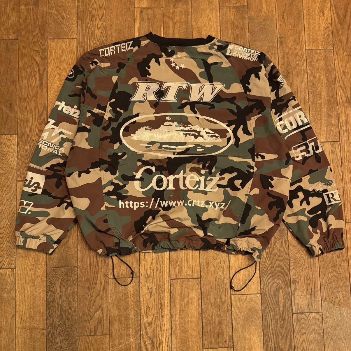 Corteiz Sponsors Training Pullover Camo