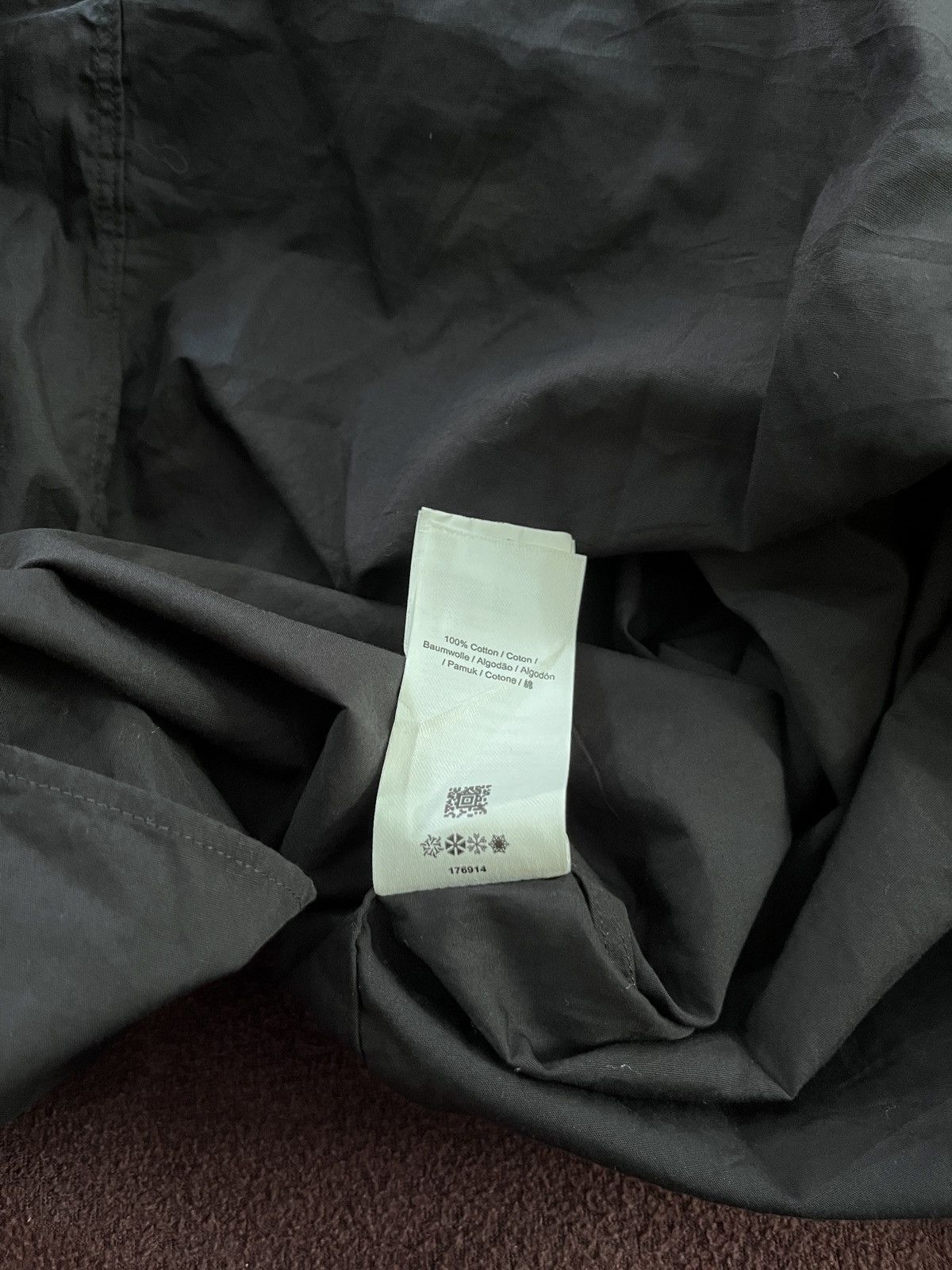SS22 Raf Simons x Fred Perry Blue In Black patch