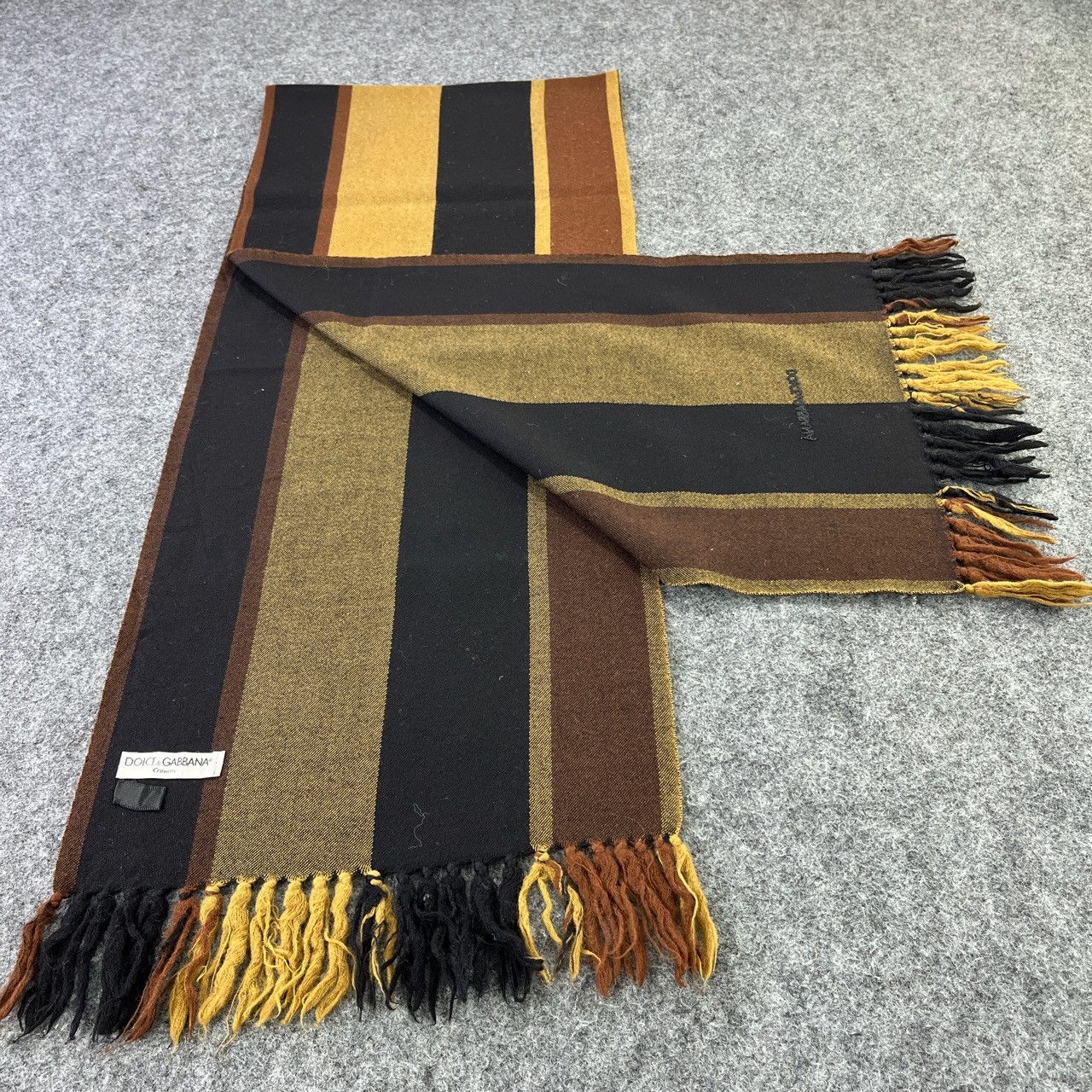 Dolce & Gabbana × Vintage Dolce & Gabbana D&G Scarf / Muffler / Neckwear T610 Size ONE SIZE - 3 Thumbnail
