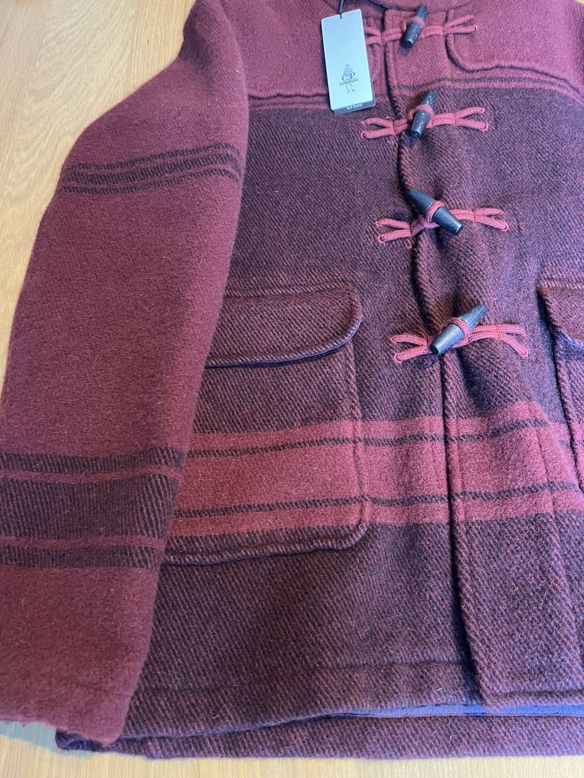 C.P. Company C.P. Company Wool Duffel Coat – Burgundy – Size L – New Size US M / EU 48-50 / 2 - 2 Thumbnail