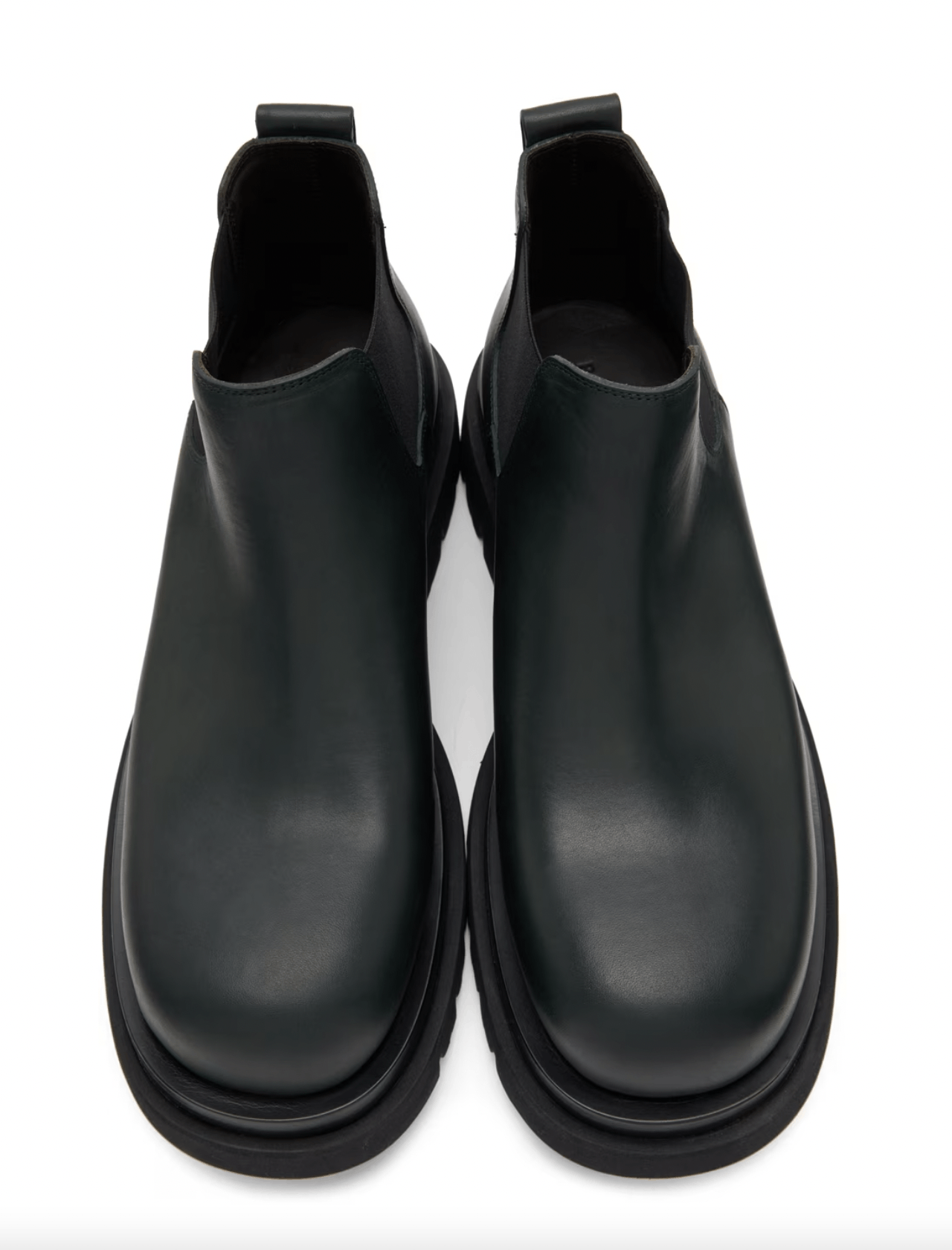 Bottega Veneta o1bcso1str0324 Lug Chelsea Ankle Boots in Forest Size US 12 / EU 45 - 2 Thumbnail