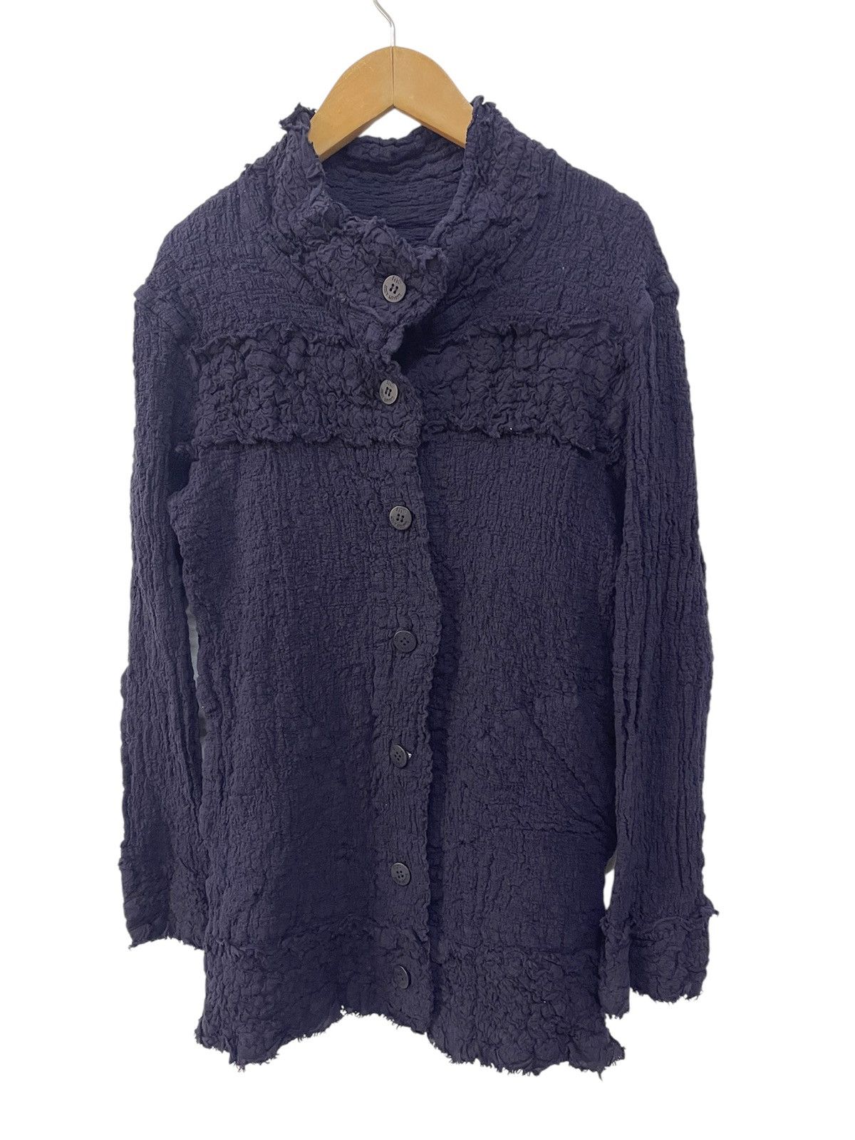 Pleats Please Issey Miyake Issey Miyake Cauliflower Half Neck Jacket Size M / US 6-8 / IT 42-44 - 1 Thumbnail