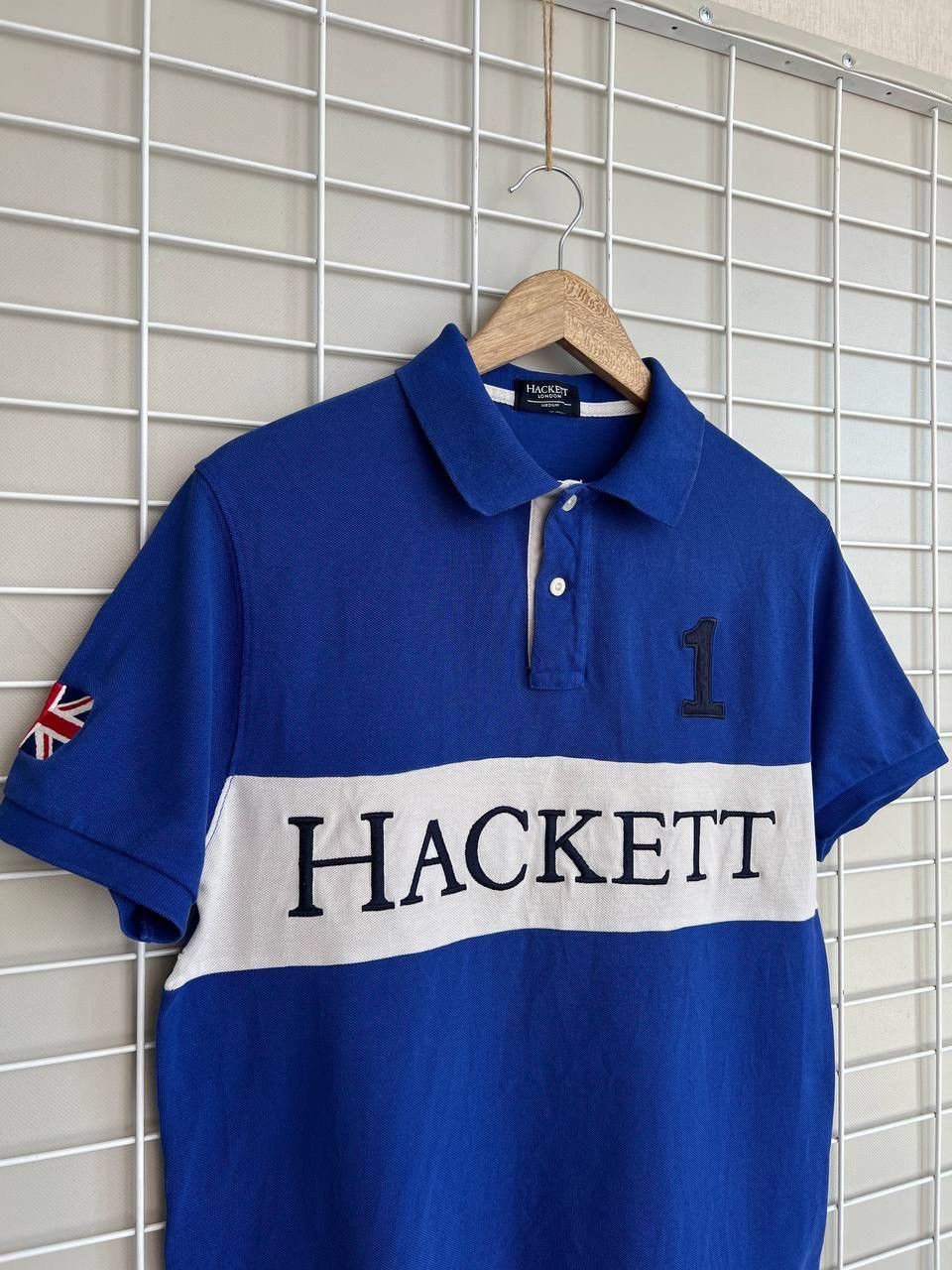 Hackett Hackett London Panel Polo Shirt Great Britain Men Size M Size US M / EU 48-50 / 2 - 3 Thumbnail