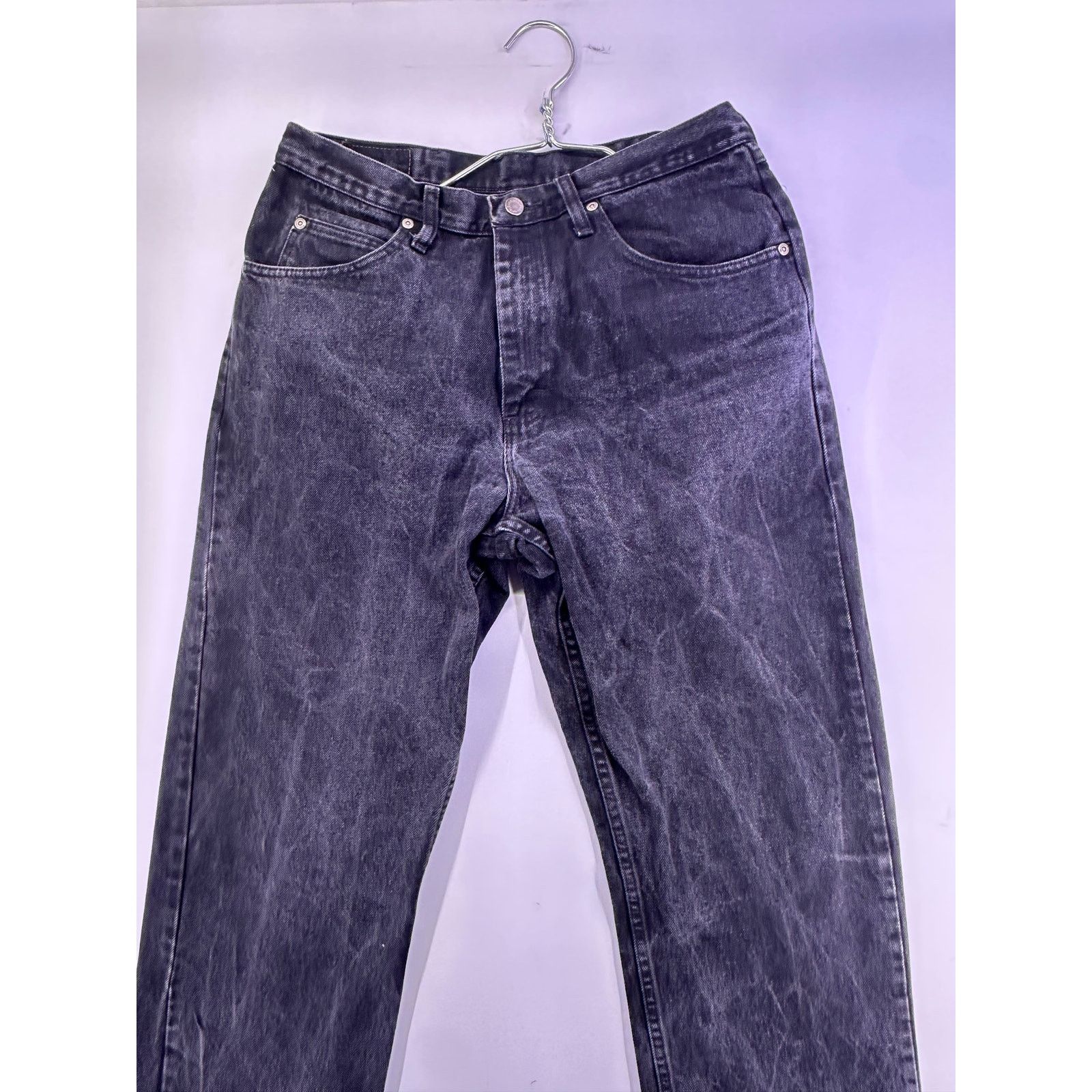 Wrangler Vintage Wrangler Black Smoked Relaxed Jeans Size 34/32 Size US 34 / EU 50 - 4 Thumbnail