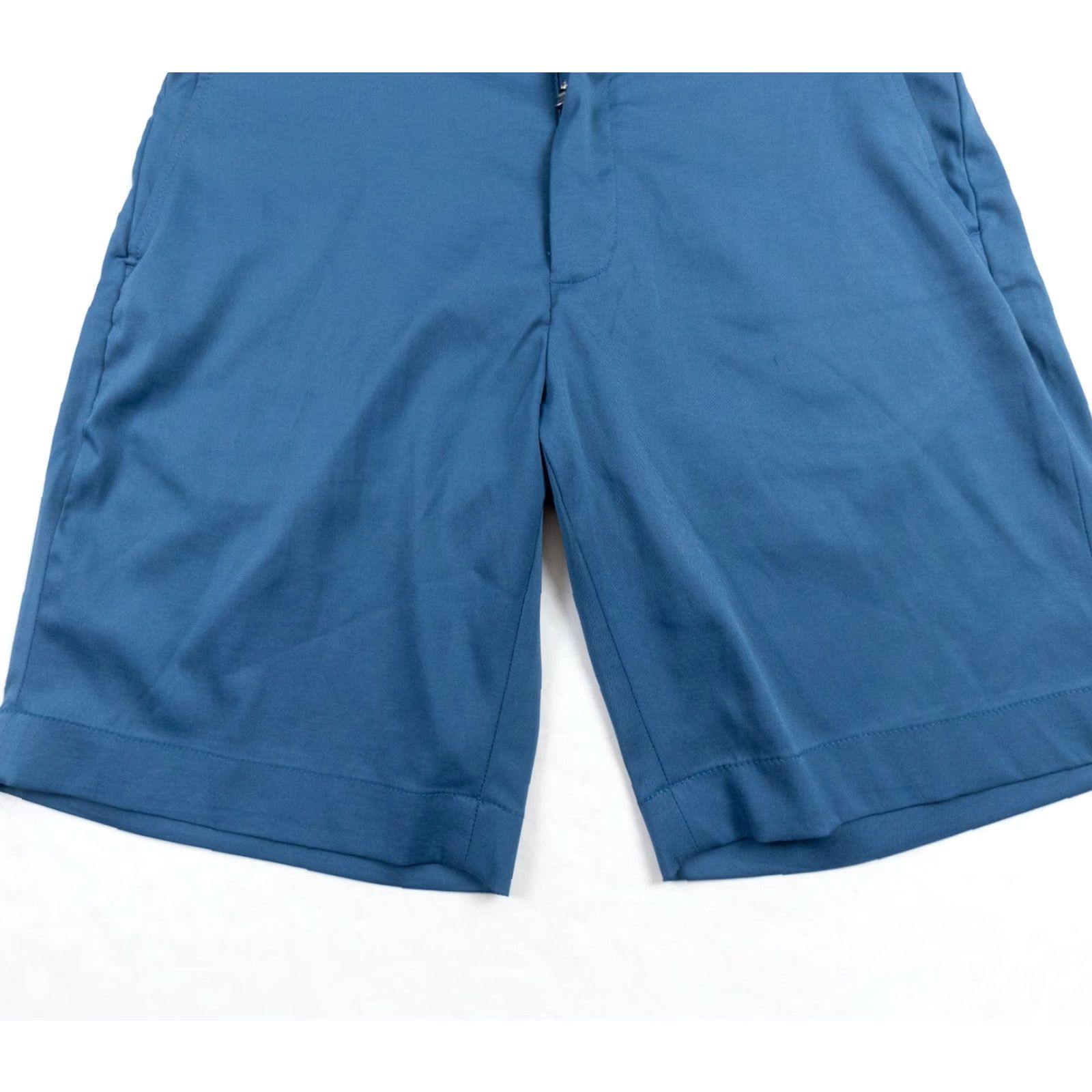 Brooks Brothers Brooks Brothers Shorts Adult 33 Blue Chino Bermuda 9" Stretch Casual Preppy Mens Size US 33 - 3 Thumbnail