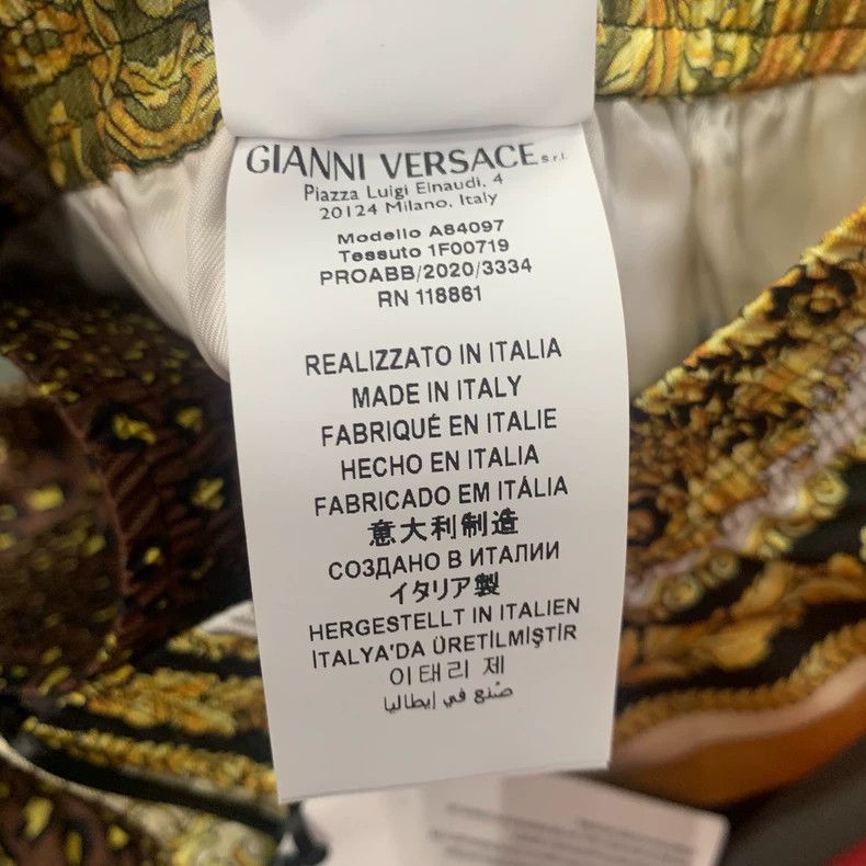 Versace Versace Mulberry silk shorts Size US 32 / EU 48 - 7 Thumbnail