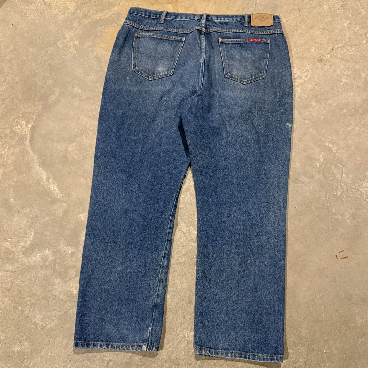 Dickies Vtg 2000s Dickies Faded Distressed Painted Jeans ERD Grunge Size US 40 / EU 56 - 7 Thumbnail