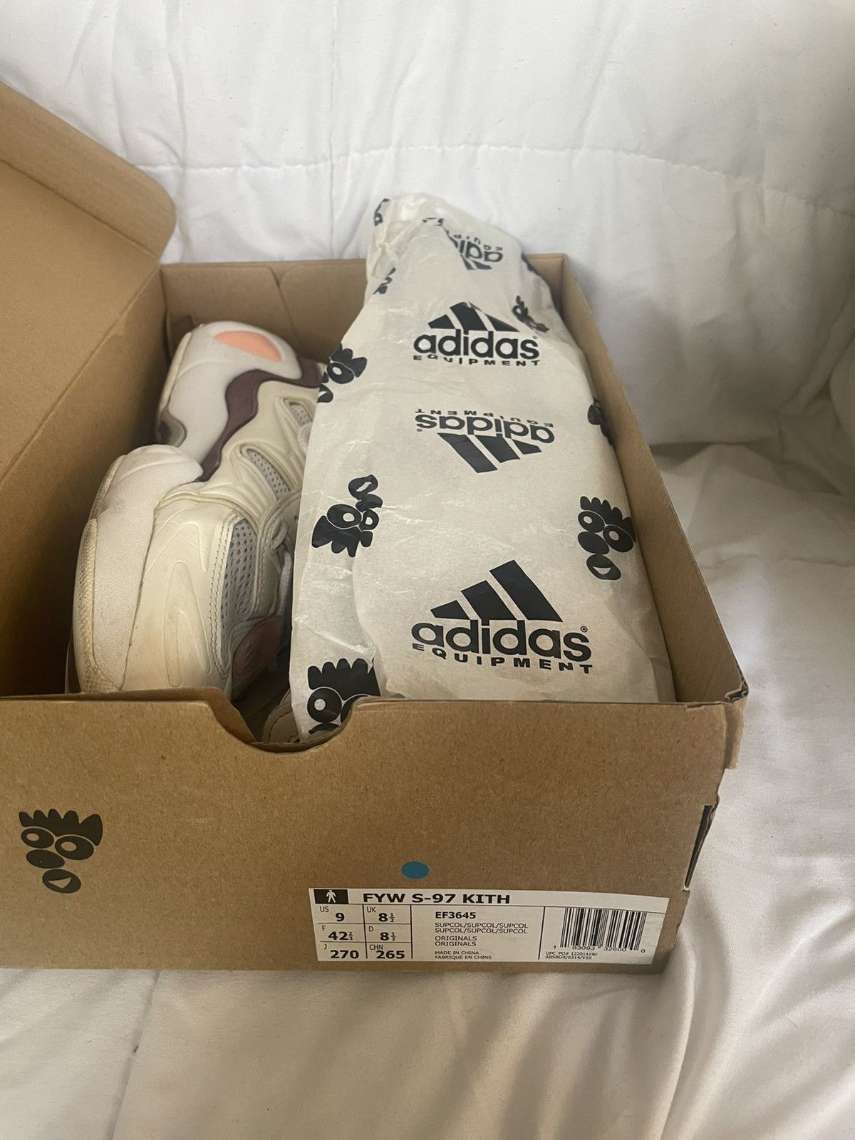Adidas × Ronnie Fieg Kith x Ronnie Fieg x Adidas FYW S-97 Size US 9 / EU 42 - 11 Thumbnail