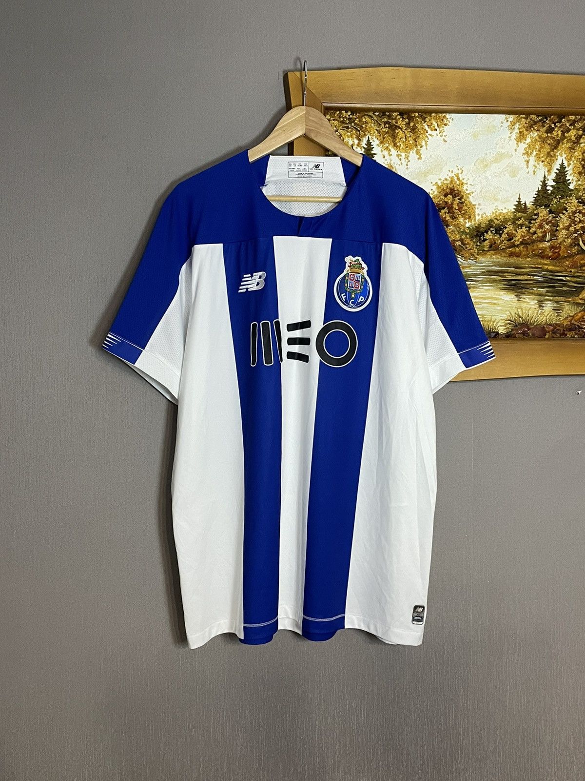New Balance Rare New Balance Porto Super Bock Jersey Size US XL / EU 56 / 4 - 1 Thumbnail