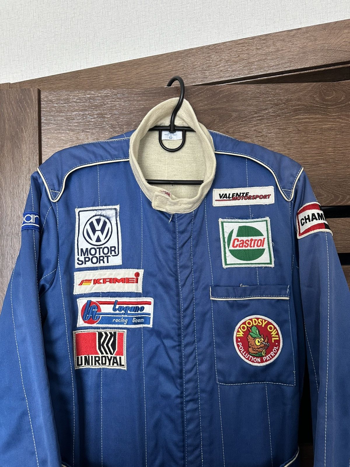 Vintage Volkswagen Vintage Racing Overall Jacket Pants 80s Size US 34 / EU 50 - 6 Thumbnail