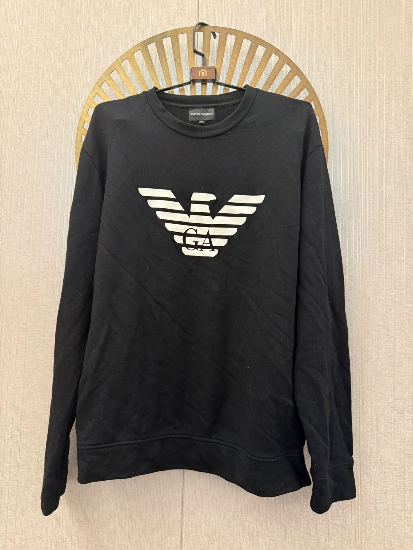 Armani Armani Black Hoodie xxl Men Size US XXL / EU 58 / 5 - 1 Thumbnail