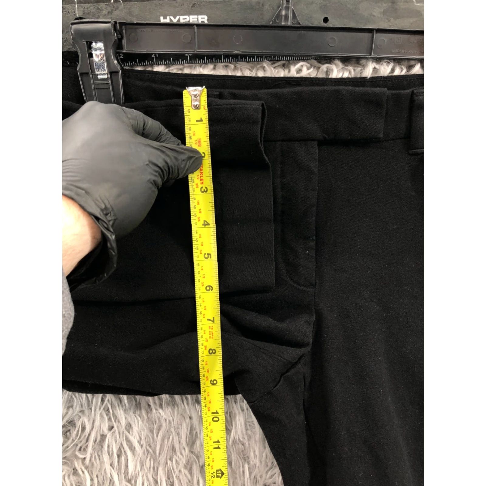 White House Black Market VINTAGE White House Black Market The Slim Pants Size 6 Womens Black Hook Eye Size 28" / US 6 / IT 42 - 4 Thumbnail